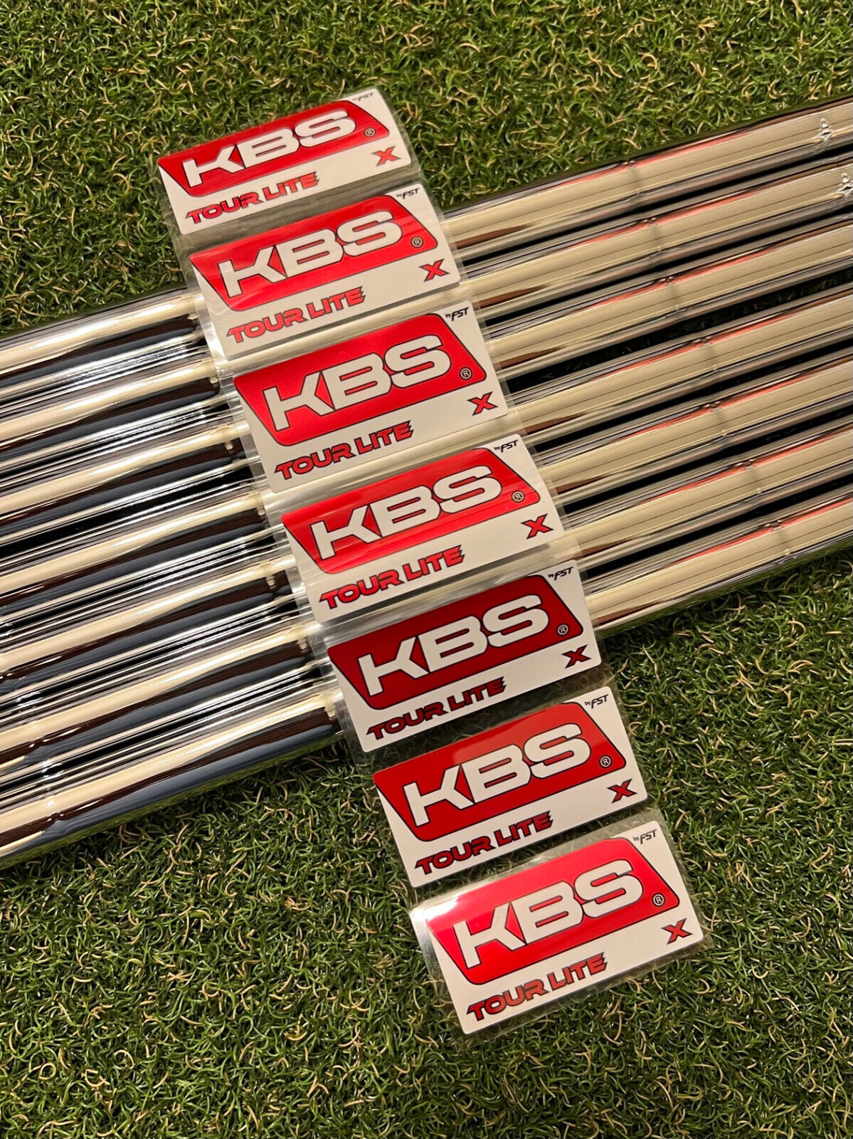 NEW! KBS Tour Lite Steel Shaft Set 6-PW Stiff Flex .355 Tapered NEW! KBS Tour Lite Steel Shaft Set 6-PW Stiff Flex .355 Tapered
