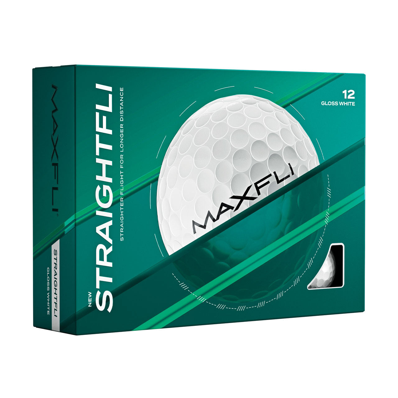 Maxfli 2025 StraightFli Golf Balls The Golf Club Trader