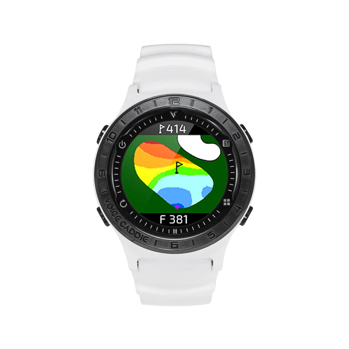 Voice Caddie A2 Hybrid GPS Watch With Slope