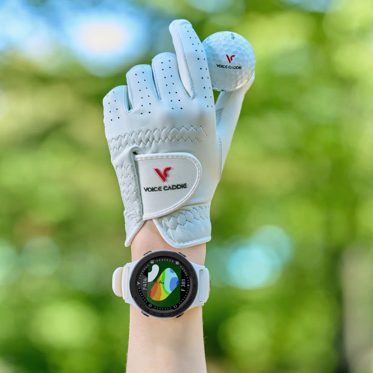 Voice Caddie A2 Hybrid GPS Watch With Slope