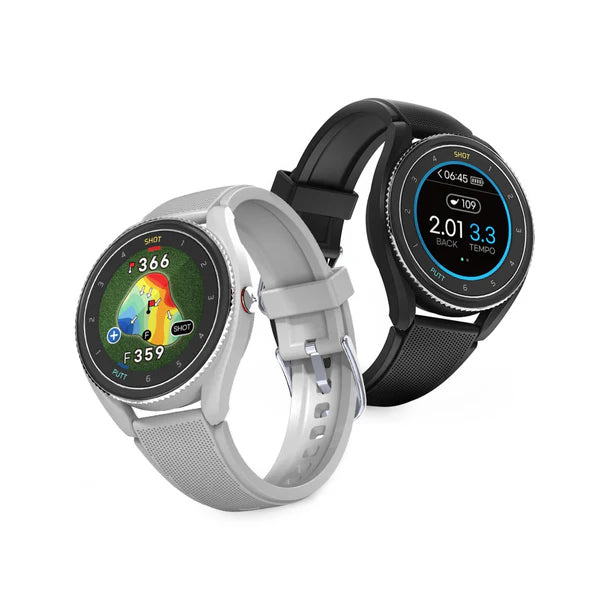 Voice Caddie T9 Golf GPS Watch with Green Undulation