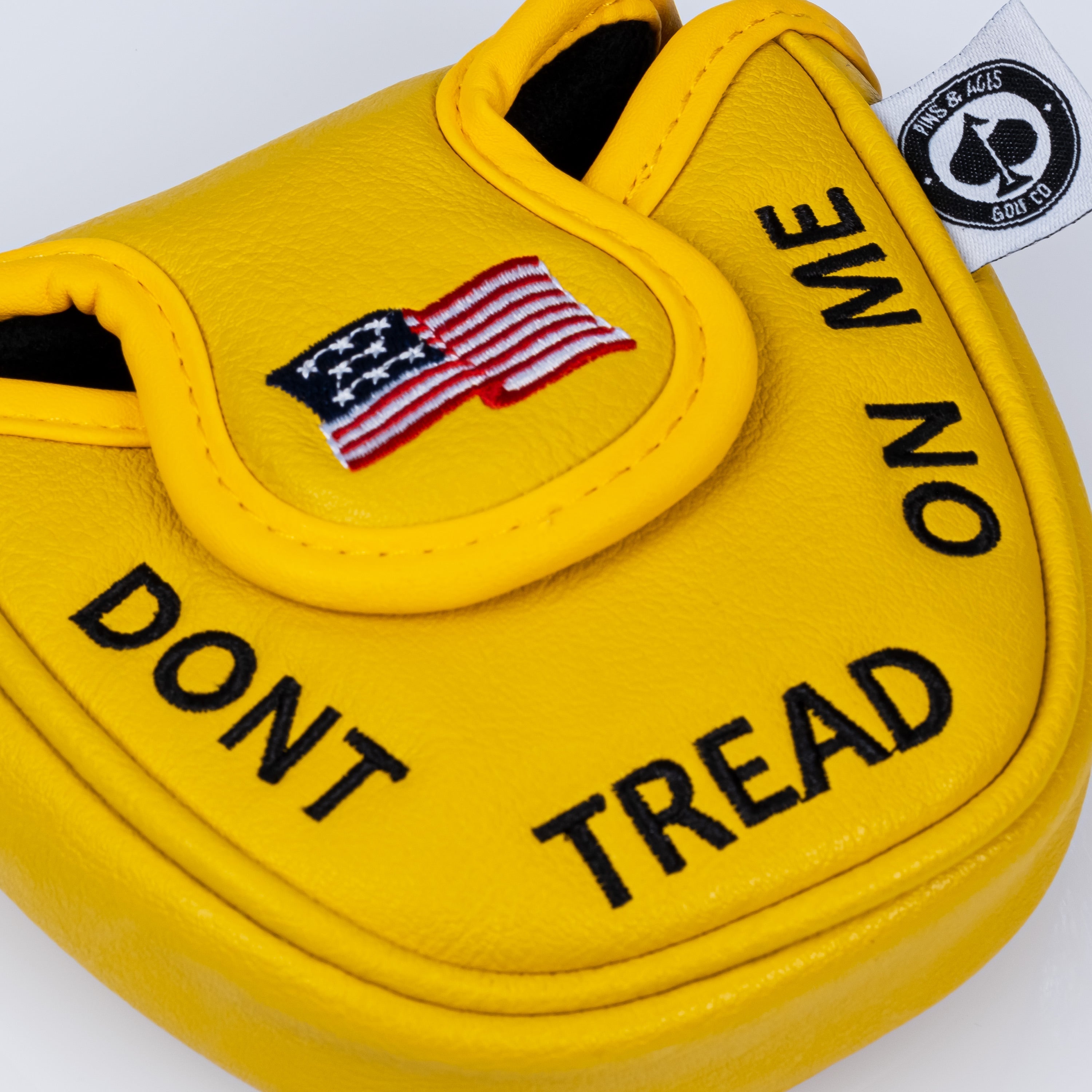 Don't Tread on Me - Mallet Putter Cover - The Golf Club Trader