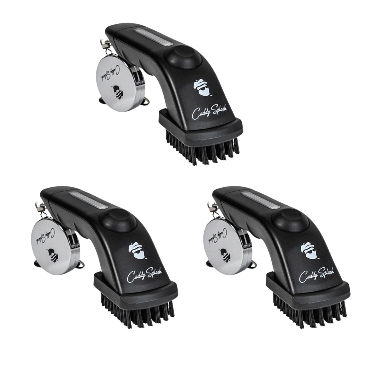 Golf Club Water Brush Pro Cleaner - Black