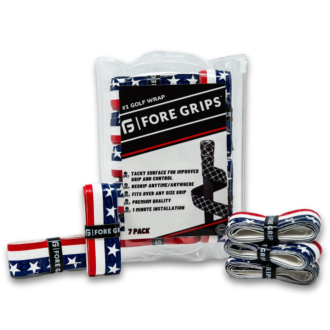 Fore Golf Old Glory V2 Golf Grip Wrap
