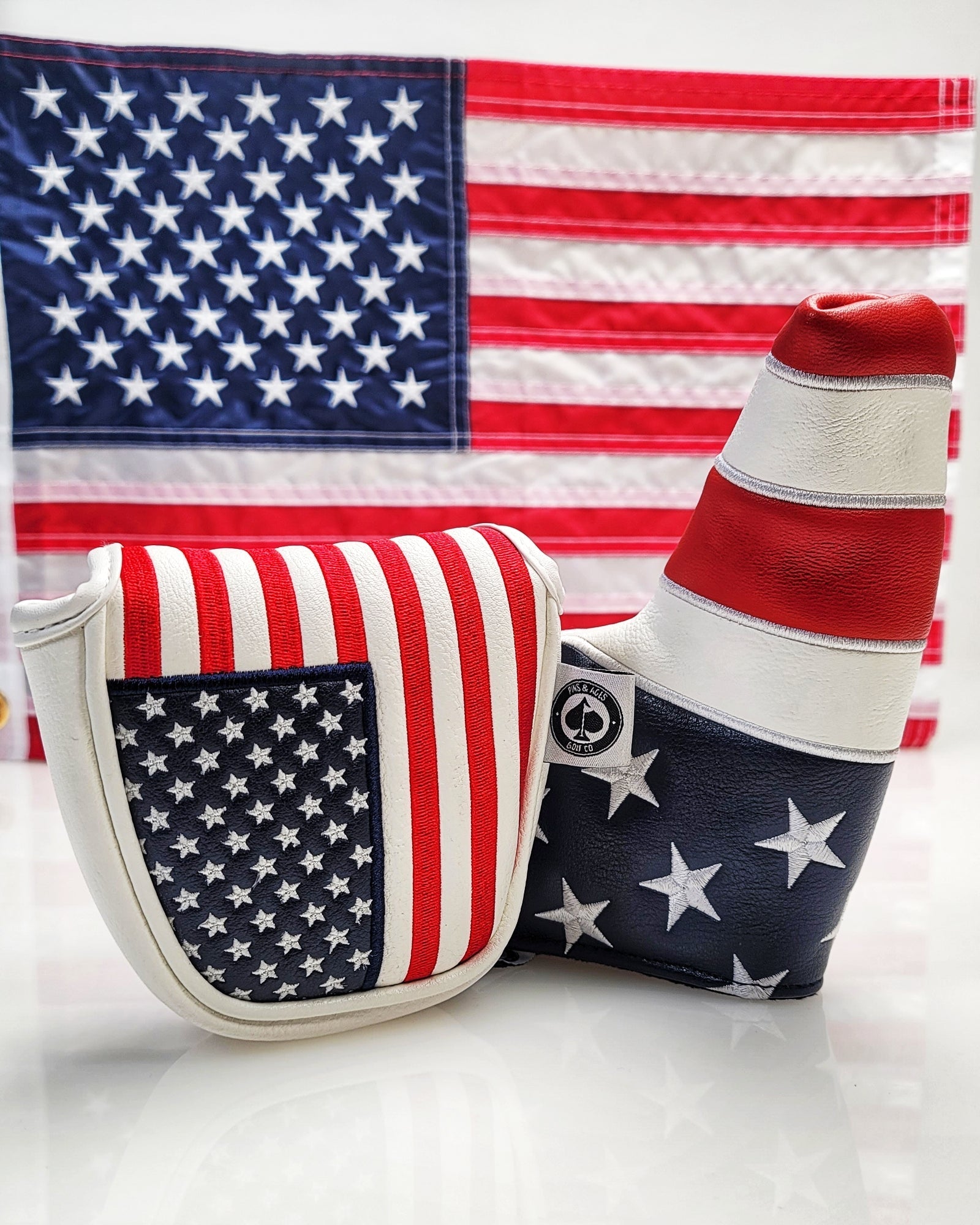 USA Tribute - Mallet Putter Cover - The Golf Club Trader