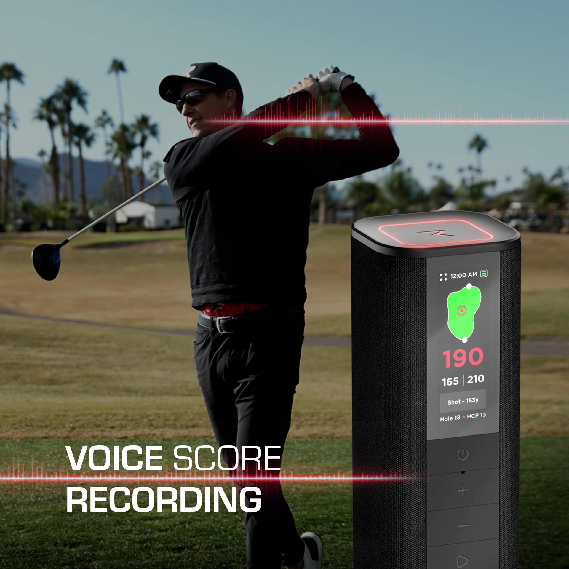 Rad Golf SOUND PRO GPS Golf Speaker