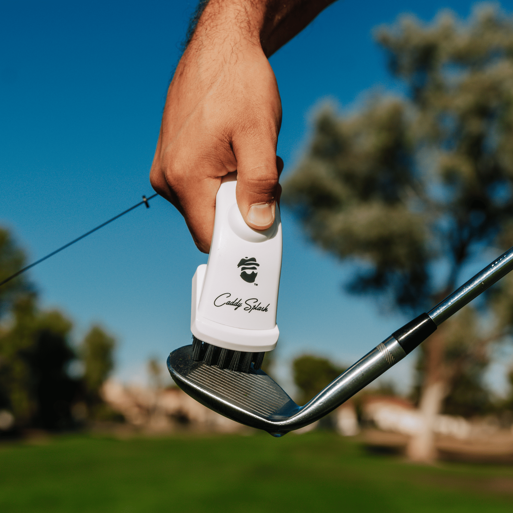 Golf Club Water Brush Pro - Ice White - The Golf Club Trader