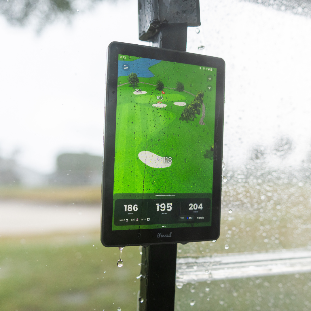 Pinned The Caddie GPS Tablet