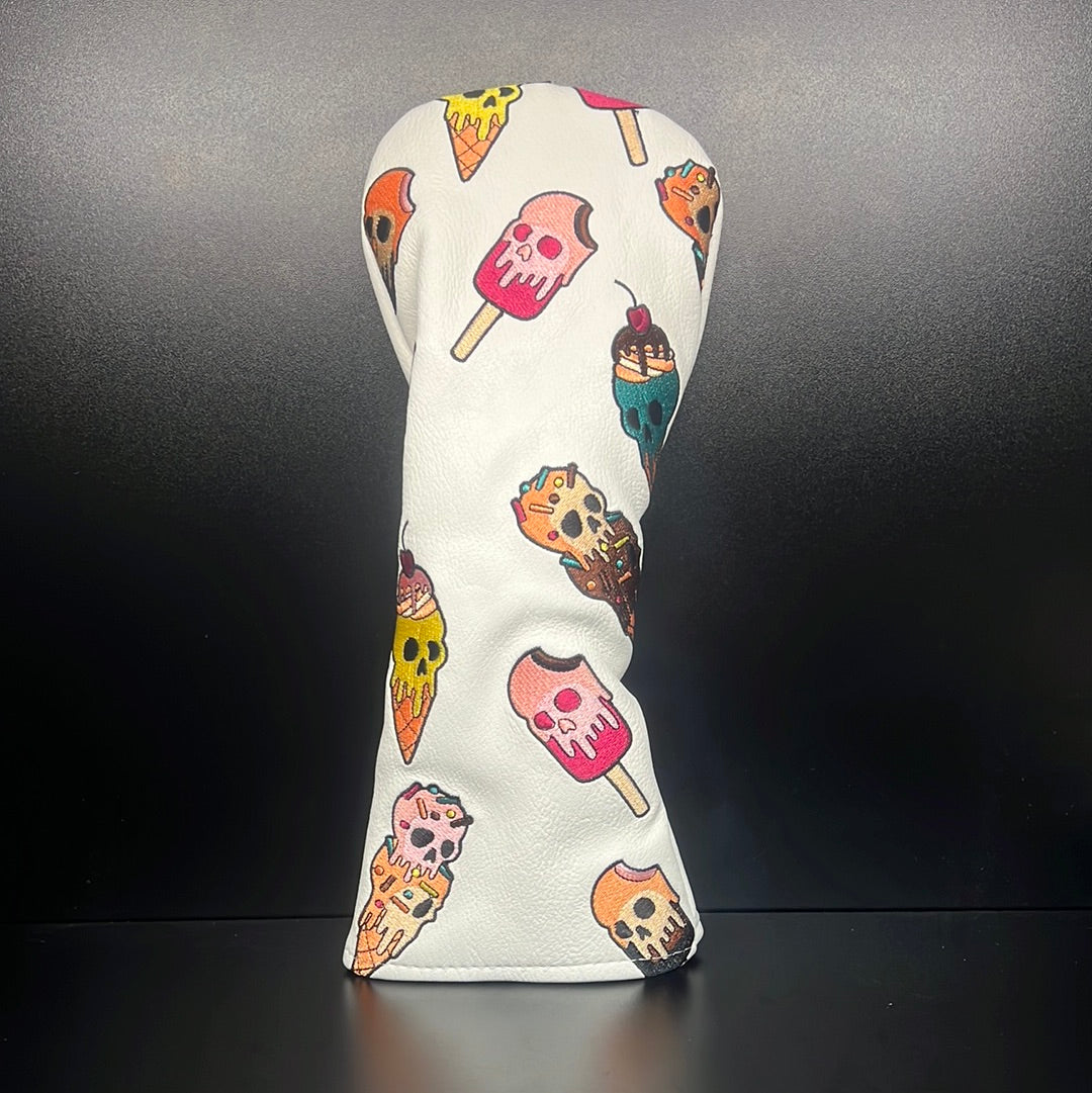 Ice Cream Skulls Headcover