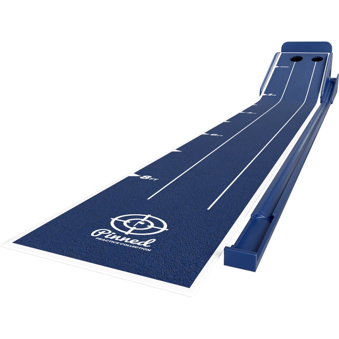 The Roller Putting Mat with Ball Return