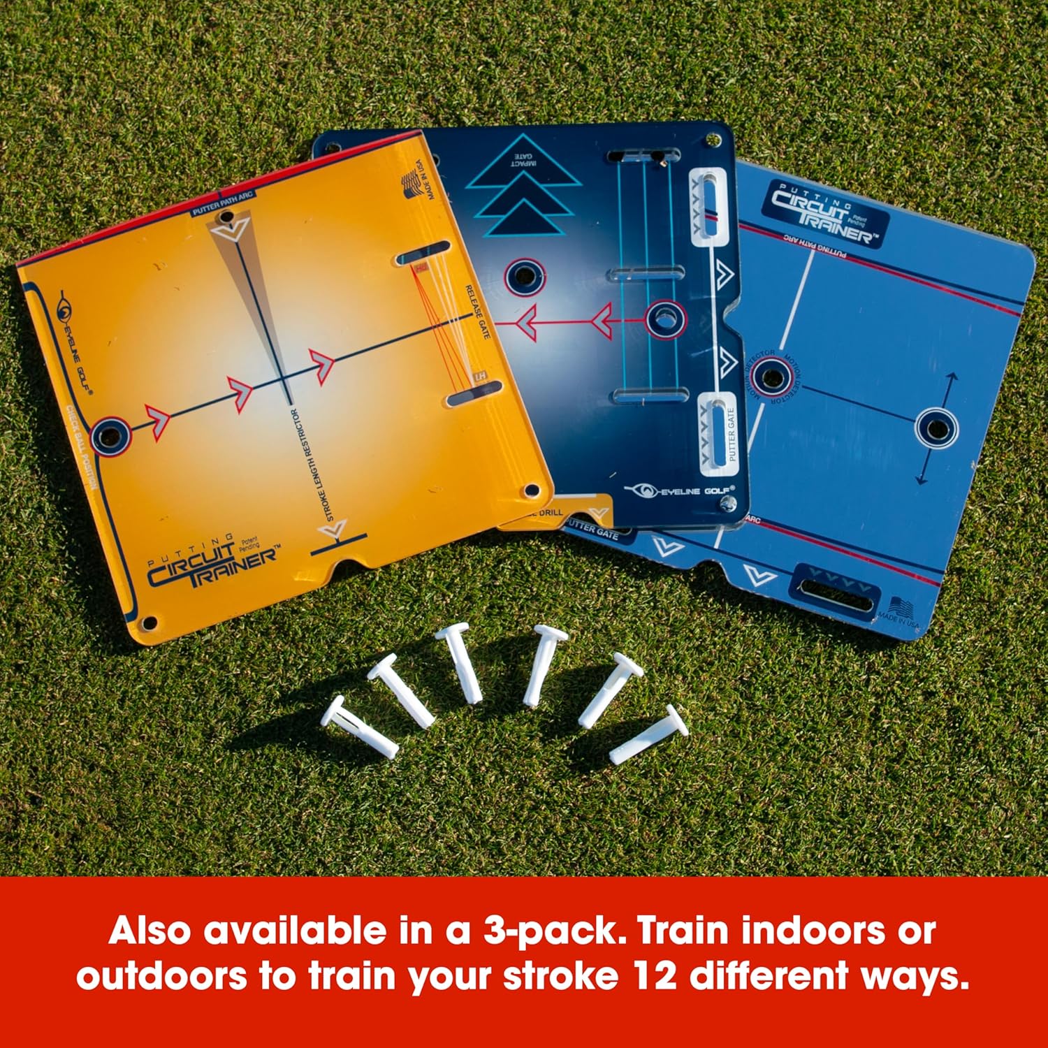 PUTTING CIRCUIT TRAINER - YELLOW TRAINER