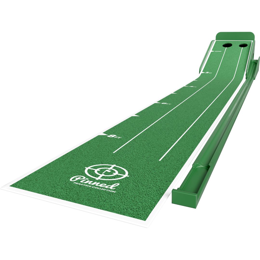 The Roller Putting Mat with Ball Return