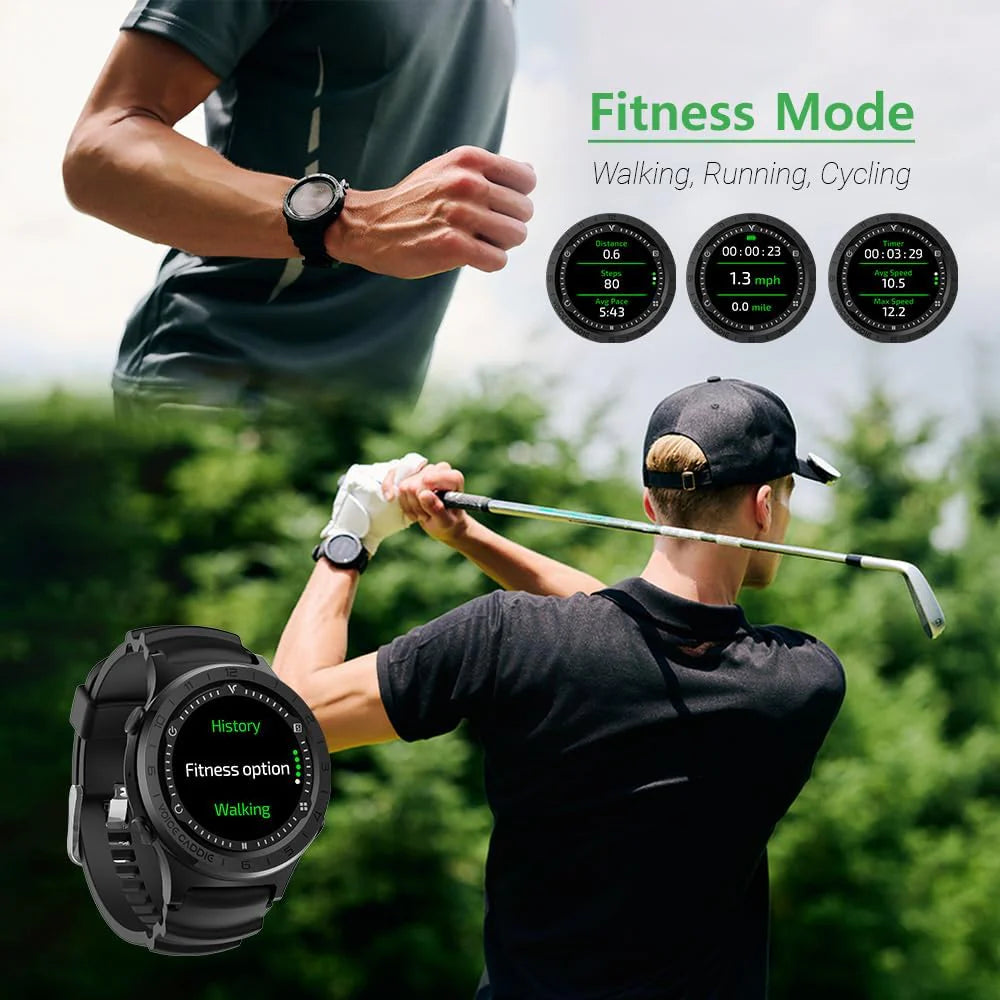 Voice Caddie A3 Hybrid GPS Watch With Slope