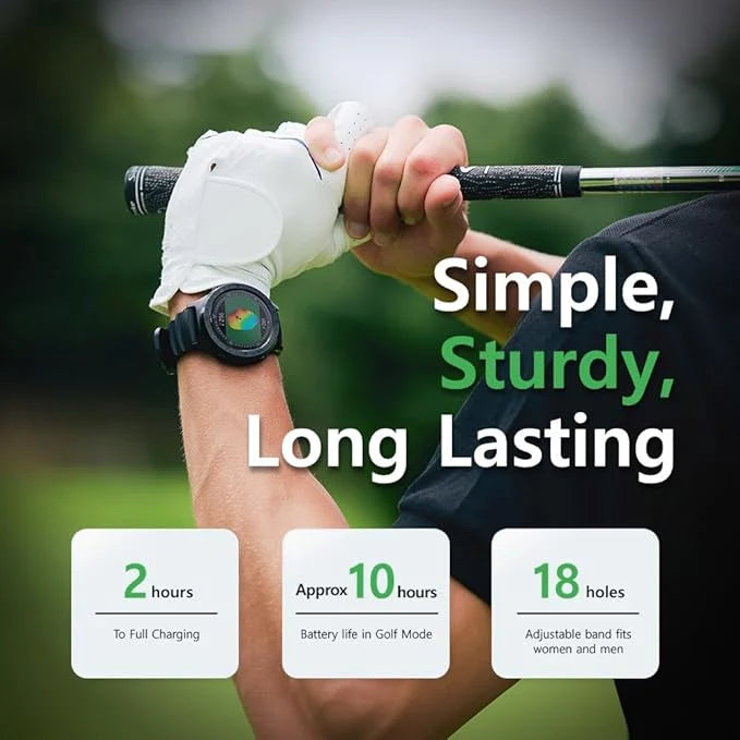 Voice Caddie A3 Hybrid GPS Watch With Slope