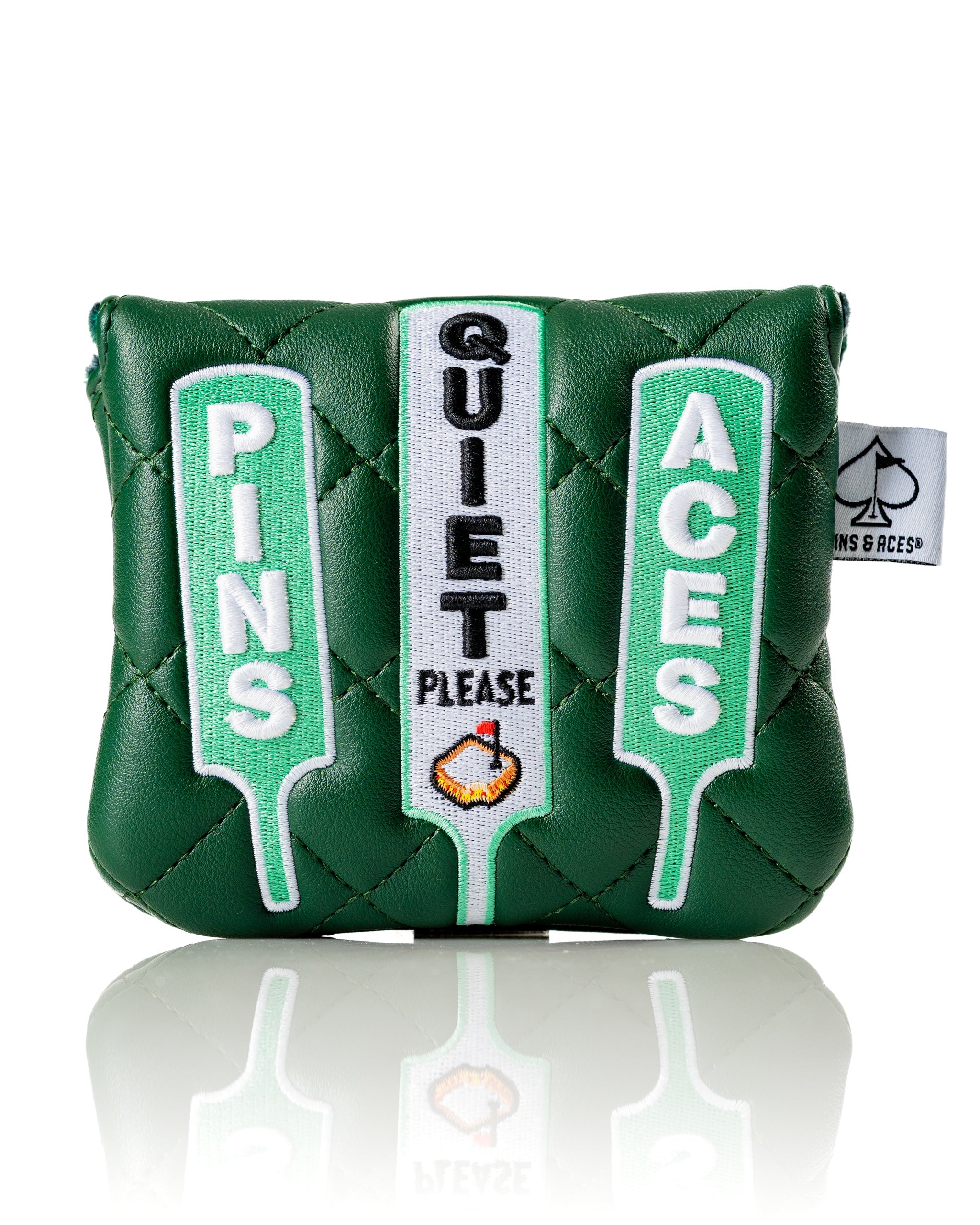 Quiet Please - Center Shaft Mallet Putter Cover