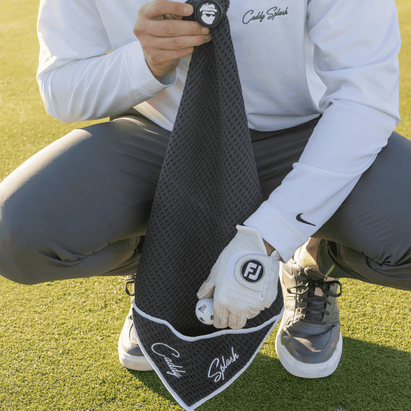 Deluxe Golf Club Cleaning Kit: Club Cleaner, Magnetic Towel & FREE Groove Sharpener