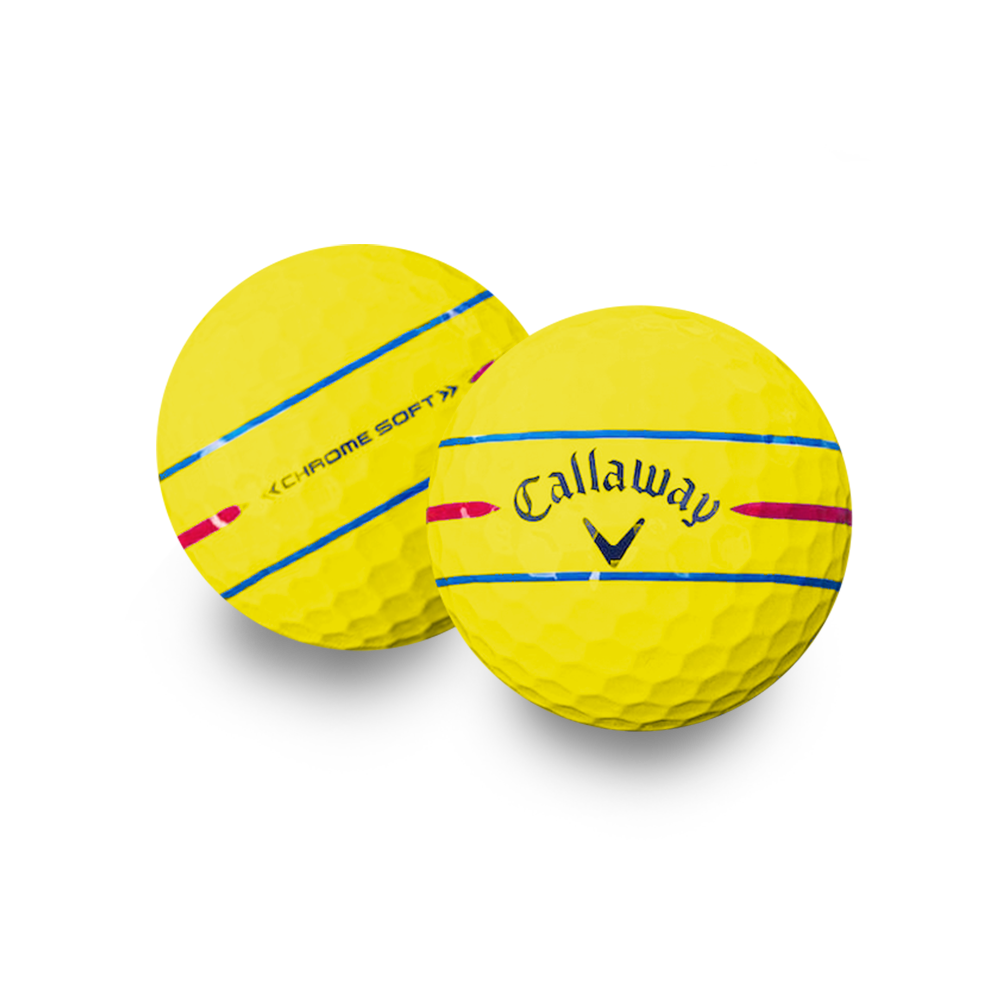 Used Callaway Chrome Soft 360 Triple Track Golf Balls - 1 Dozen