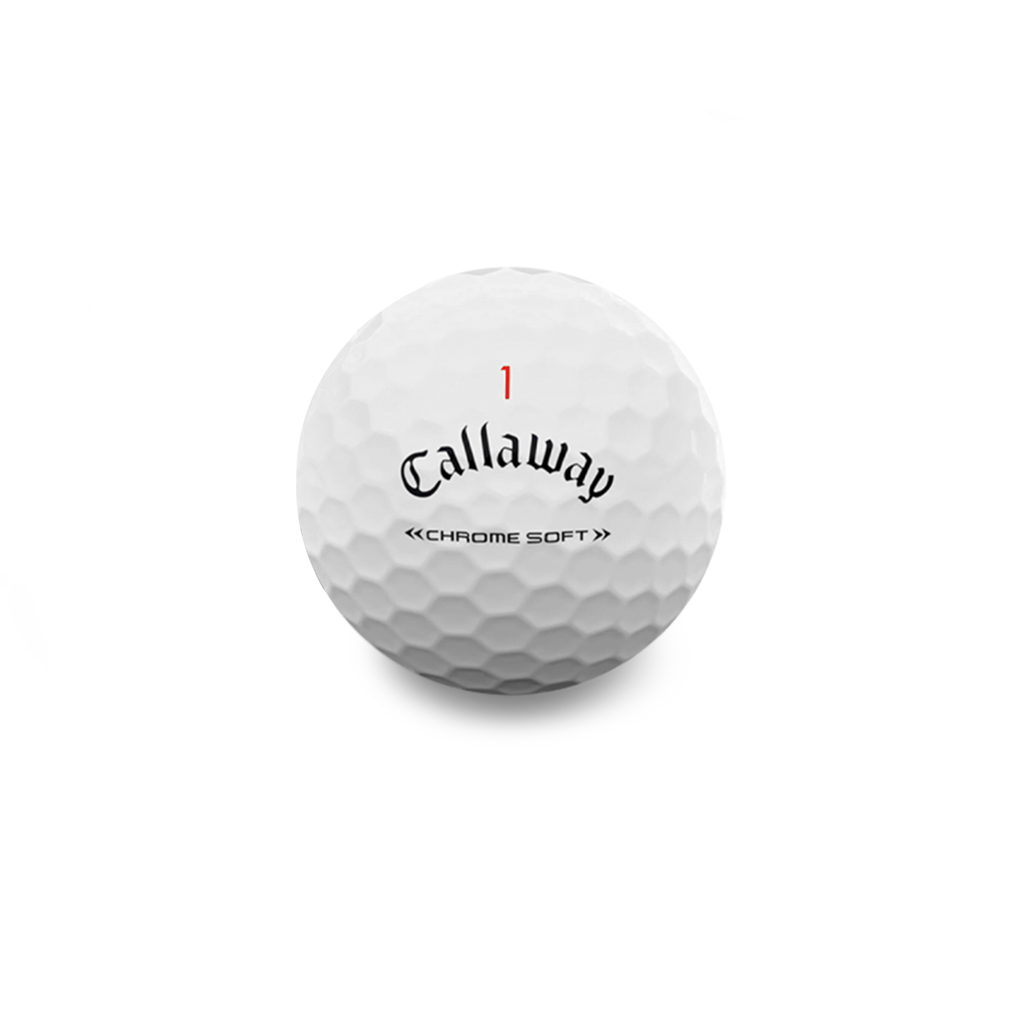 Used Callaway Chromesoft Triple Track Golf Balls - 1 Dozen