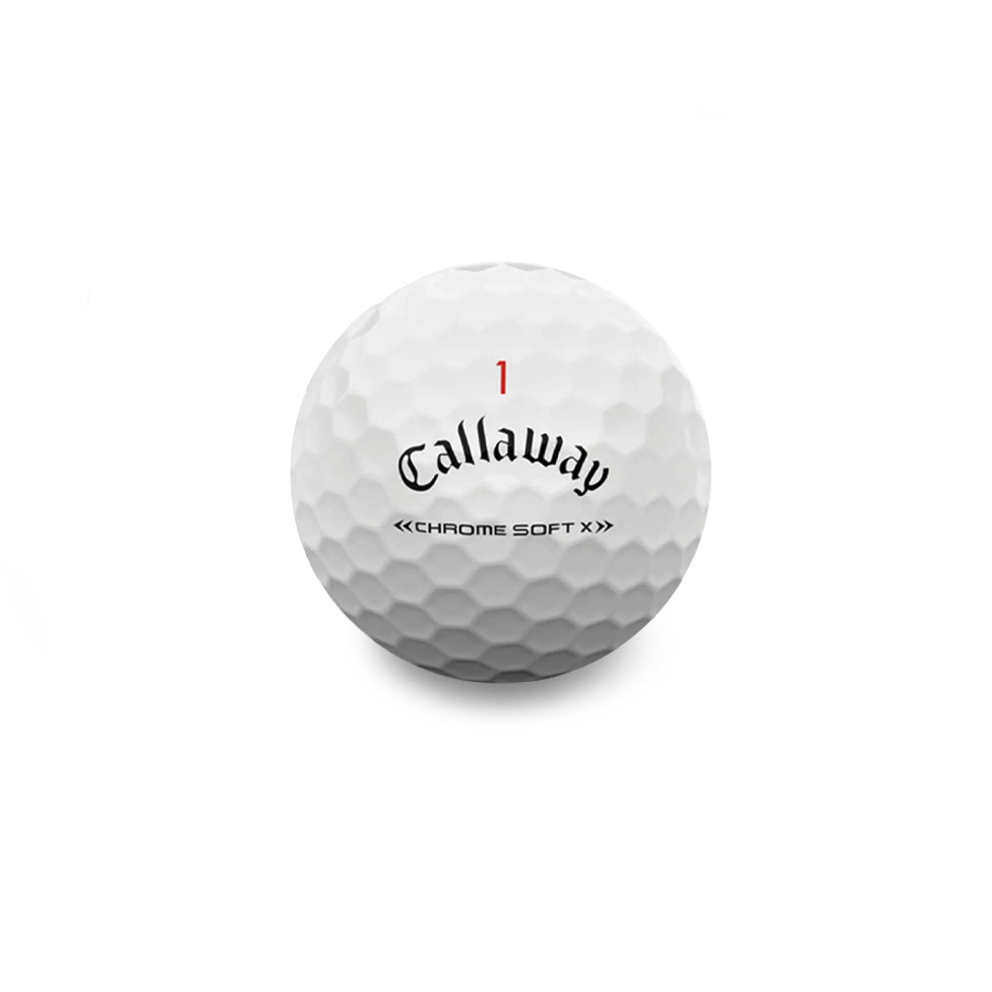 Used Callaway Chrome Soft X Triple Track Golf Balls - 1 Dozen