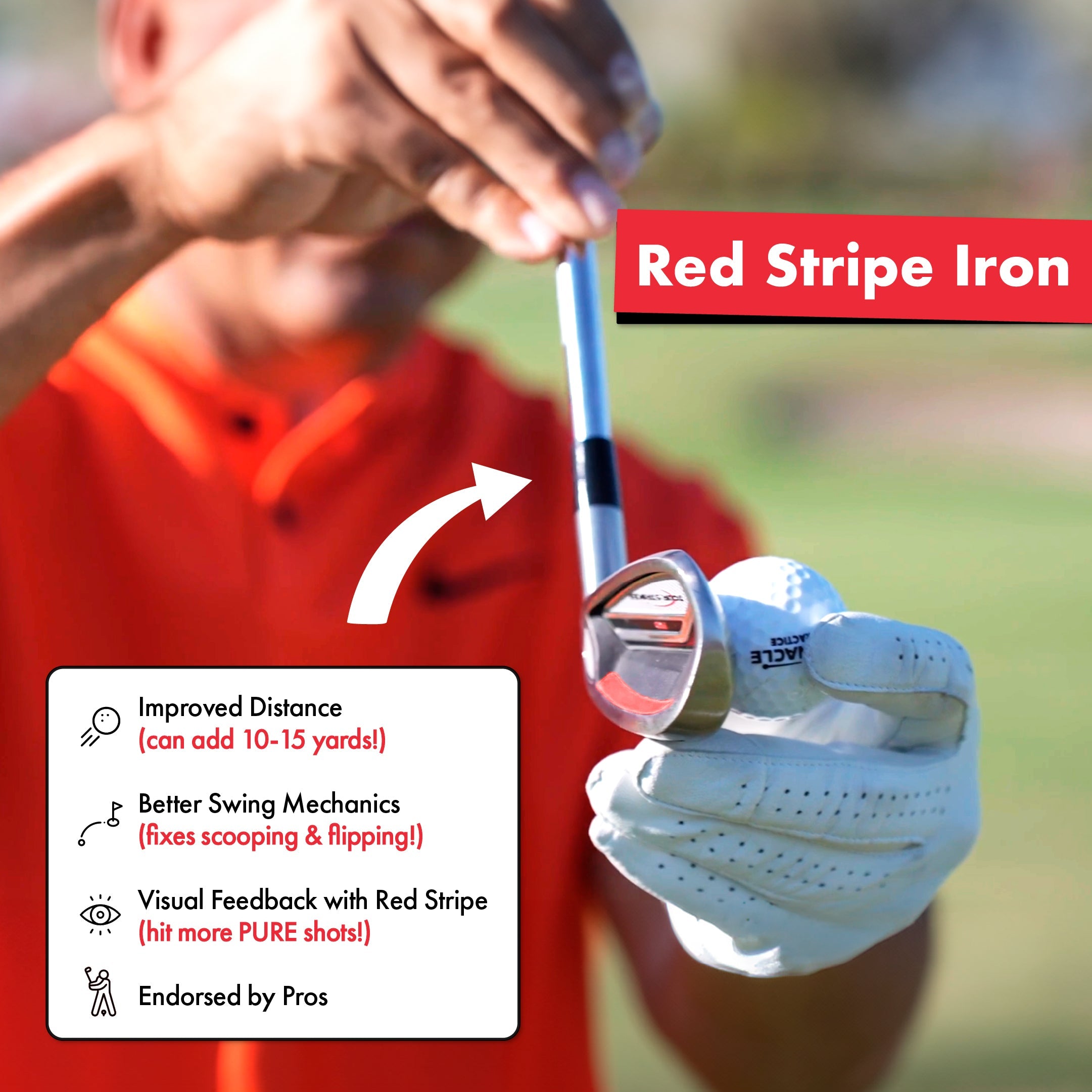 Tour Striker Pro 7X  (RH) RED STRIPE - 15th Year ANNIVERSARY