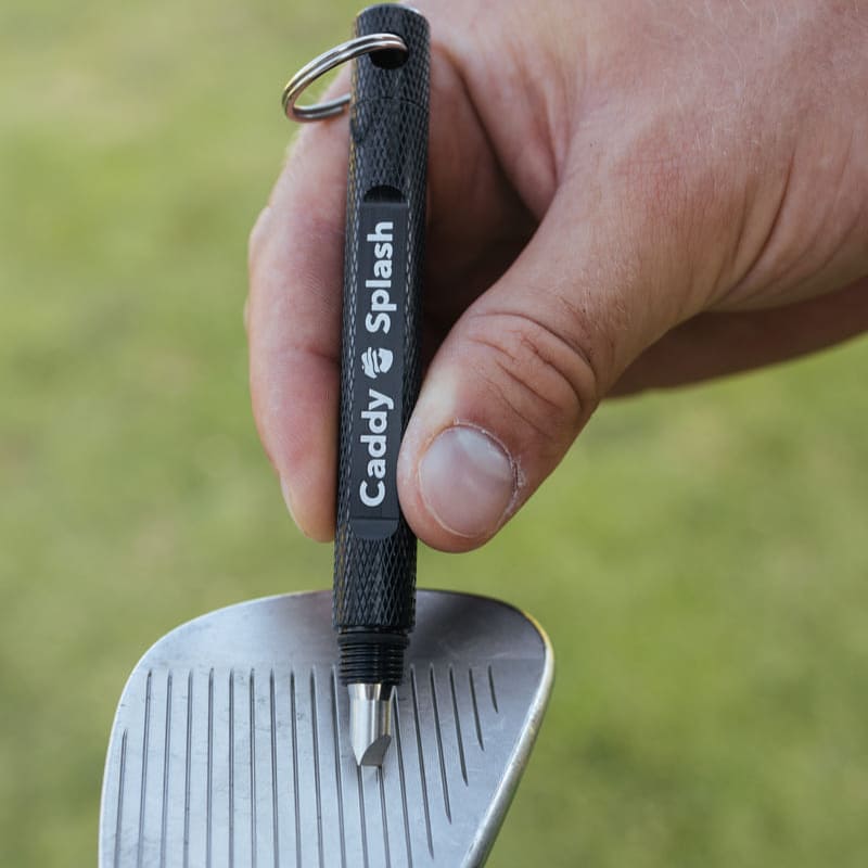 Deluxe Golf Club Cleaning Kit: Club Cleaner, Magnetic Towel & FREE Groove Sharpener