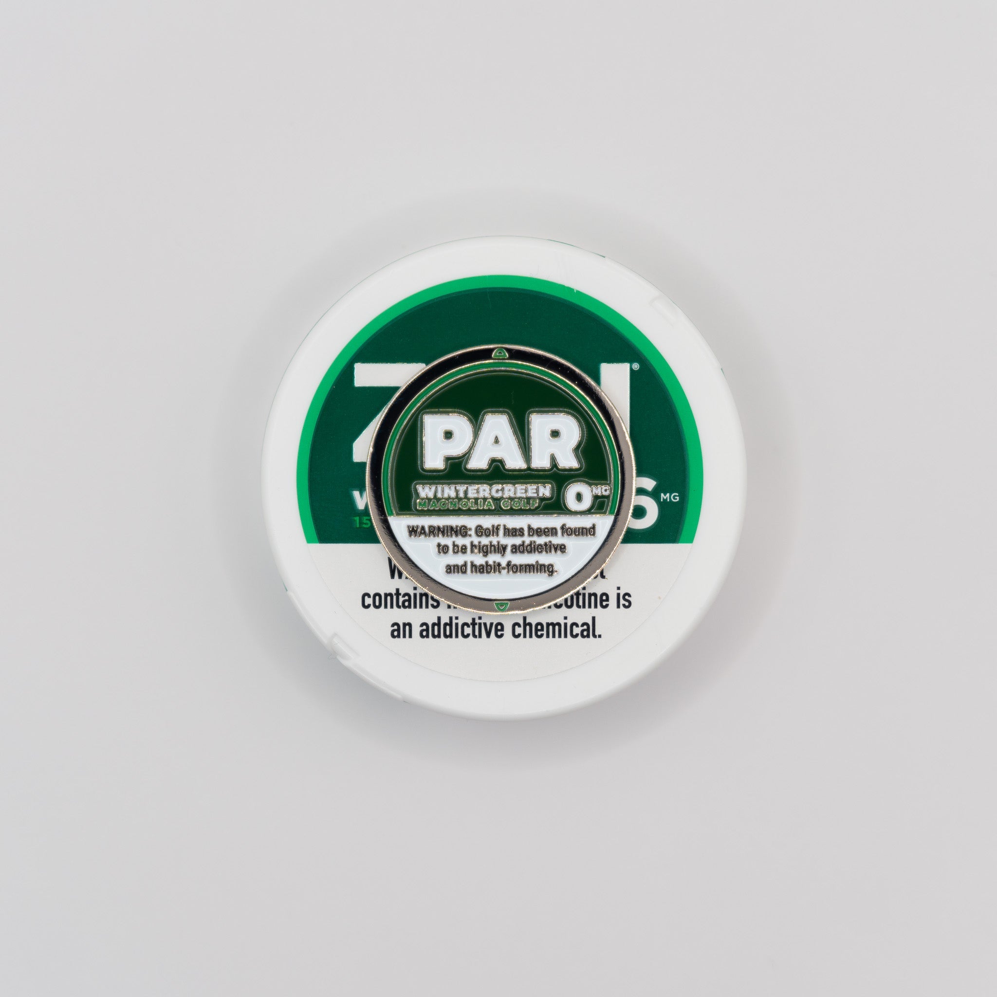 R" BALL MARKER - Wintergreen