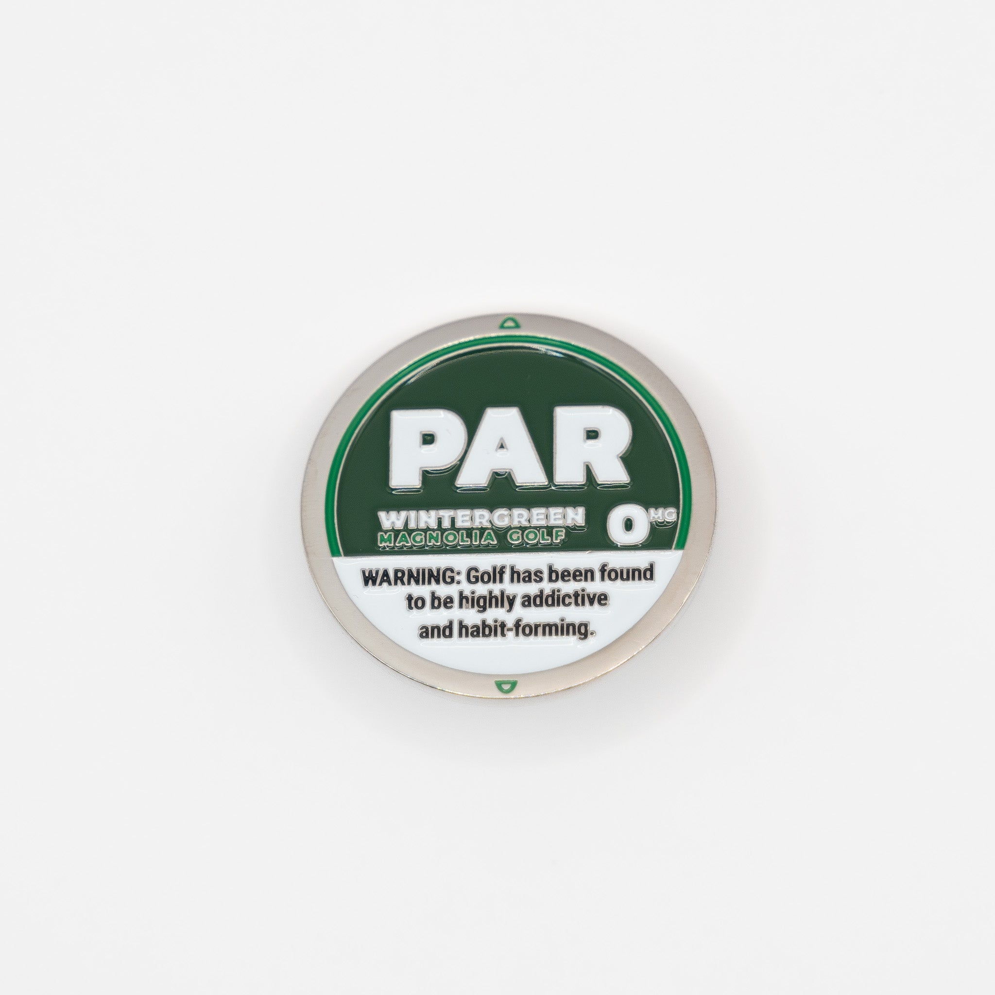 R" BALL MARKER - Wintergreen
