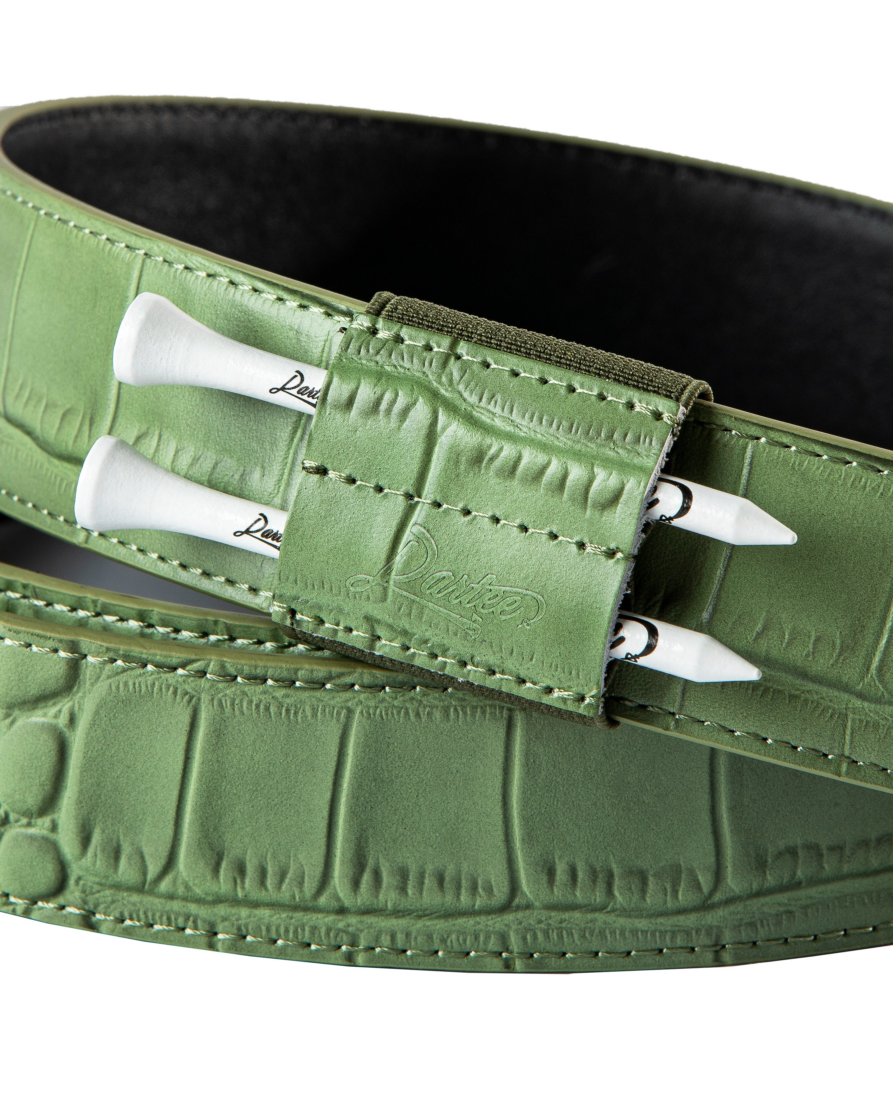 Dartee Golf Swamp Lizard Green Belt