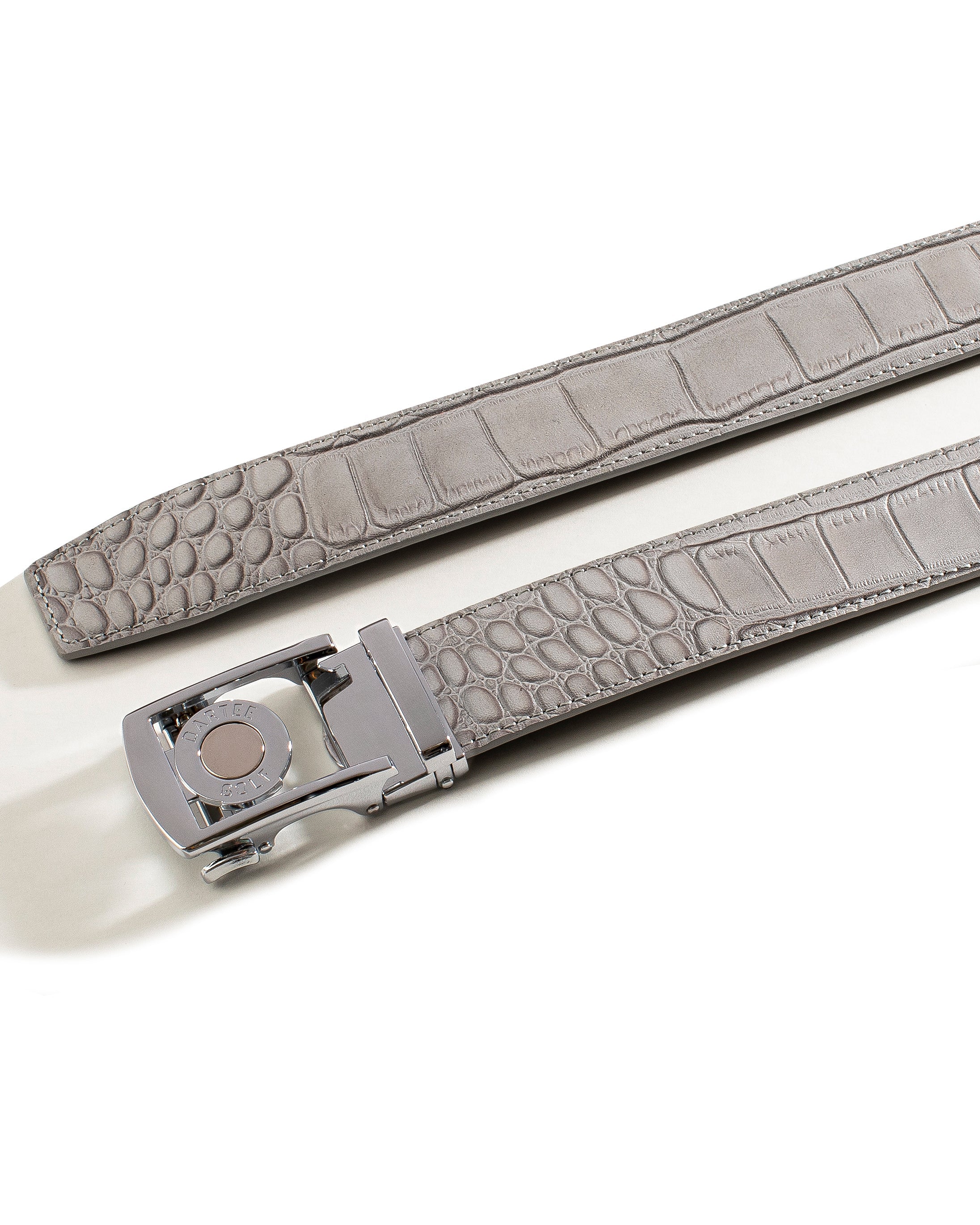 Dartee Golf Gray Eyed Gator Belt