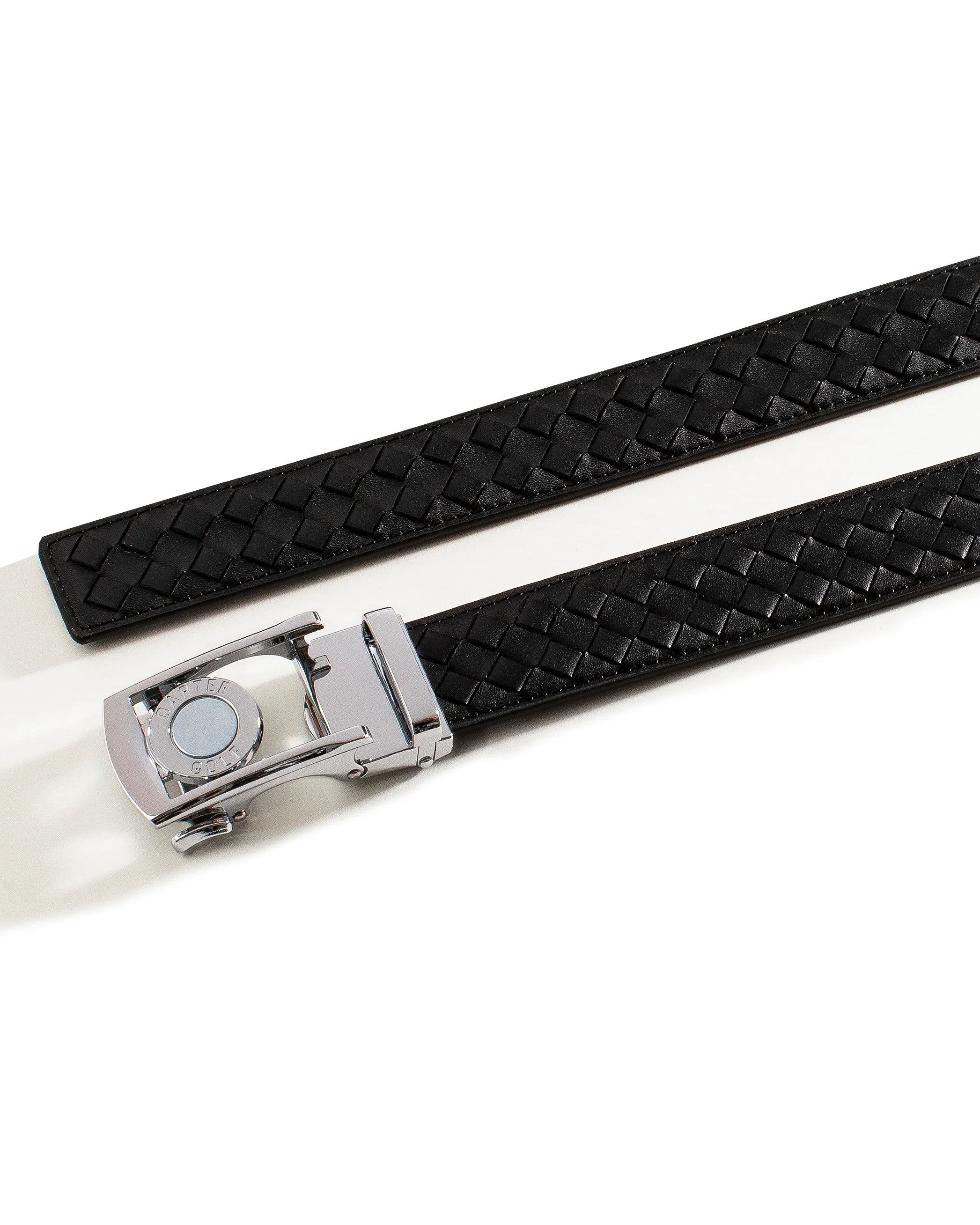 Dartee Golf Black Braid Belt
