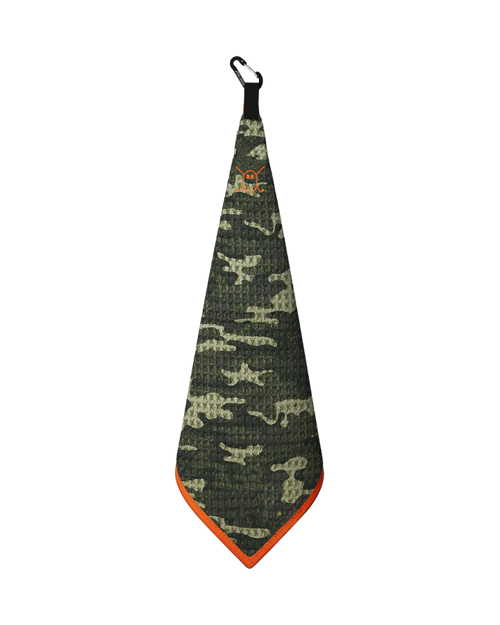 Ghost Golf Camo Tour Towel - Greenside
