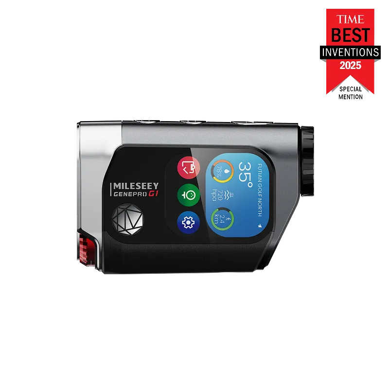 Mileseey GenePro G1 Touchscreen & GPS Rangefinder | The Golf Club Mileseey GenePro G1 Touchscreen & GPS Rangefinder | The Golf Club