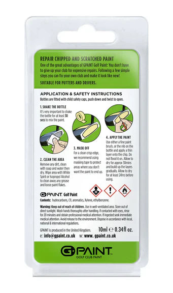 GPaint Golf Club Touch Up Paint - Ping G30 - The Golf Club Trader