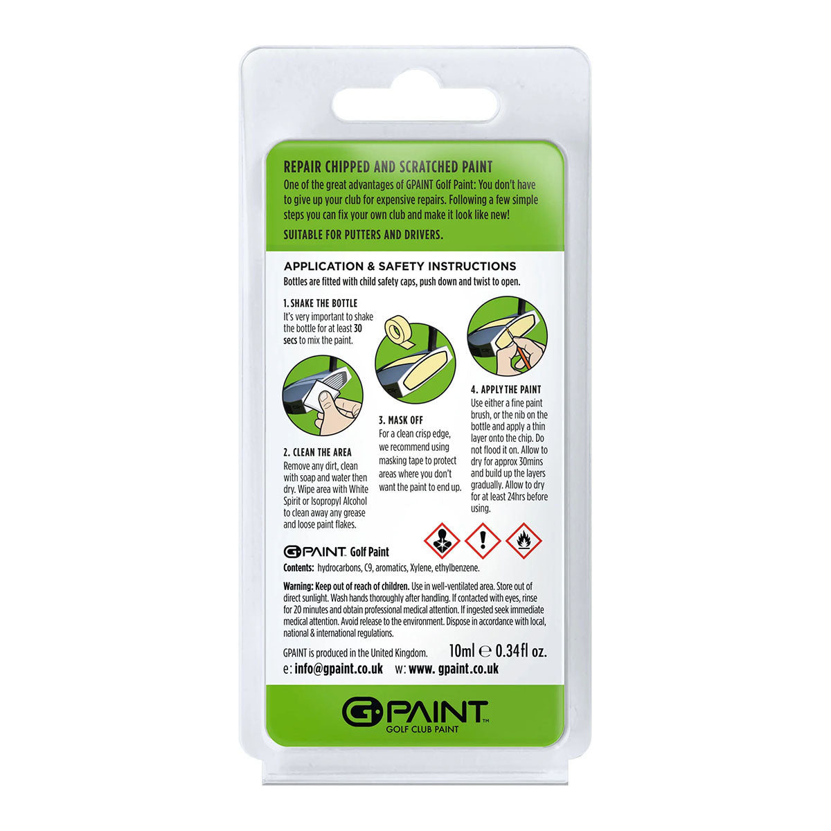 G-Paint Golf Club Paint - Taylormade Spider Tour Red