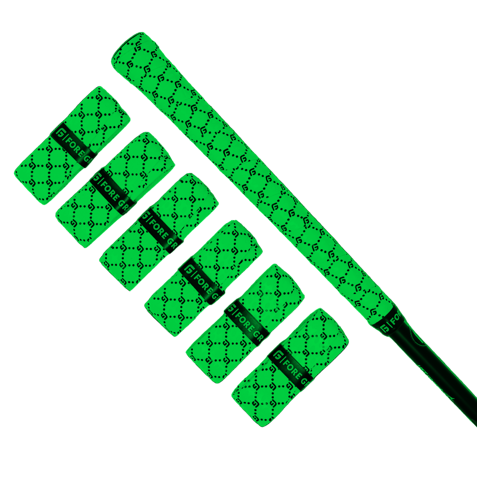 Fore Grips Green FG Print Golf Grip Wrap