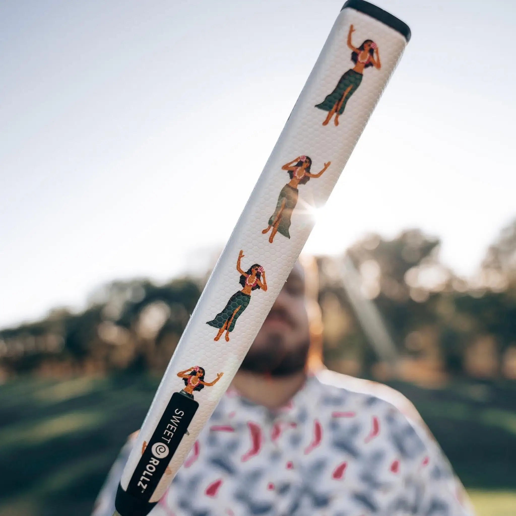 Sweet Rollz Hula Girl Putter Grip- Skinny - The Golf Club Trader