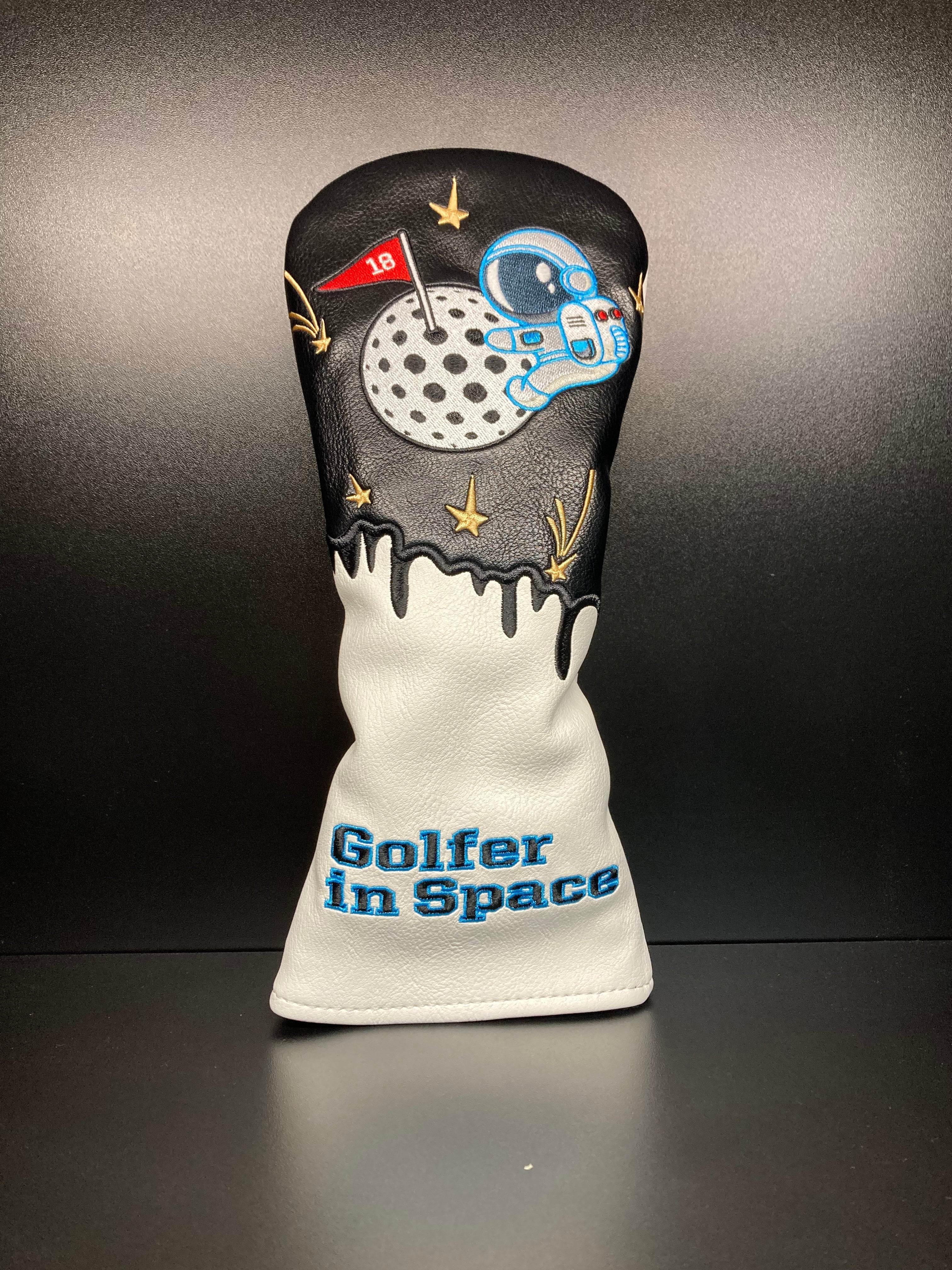 Astronaut Golfer in Space Headcover