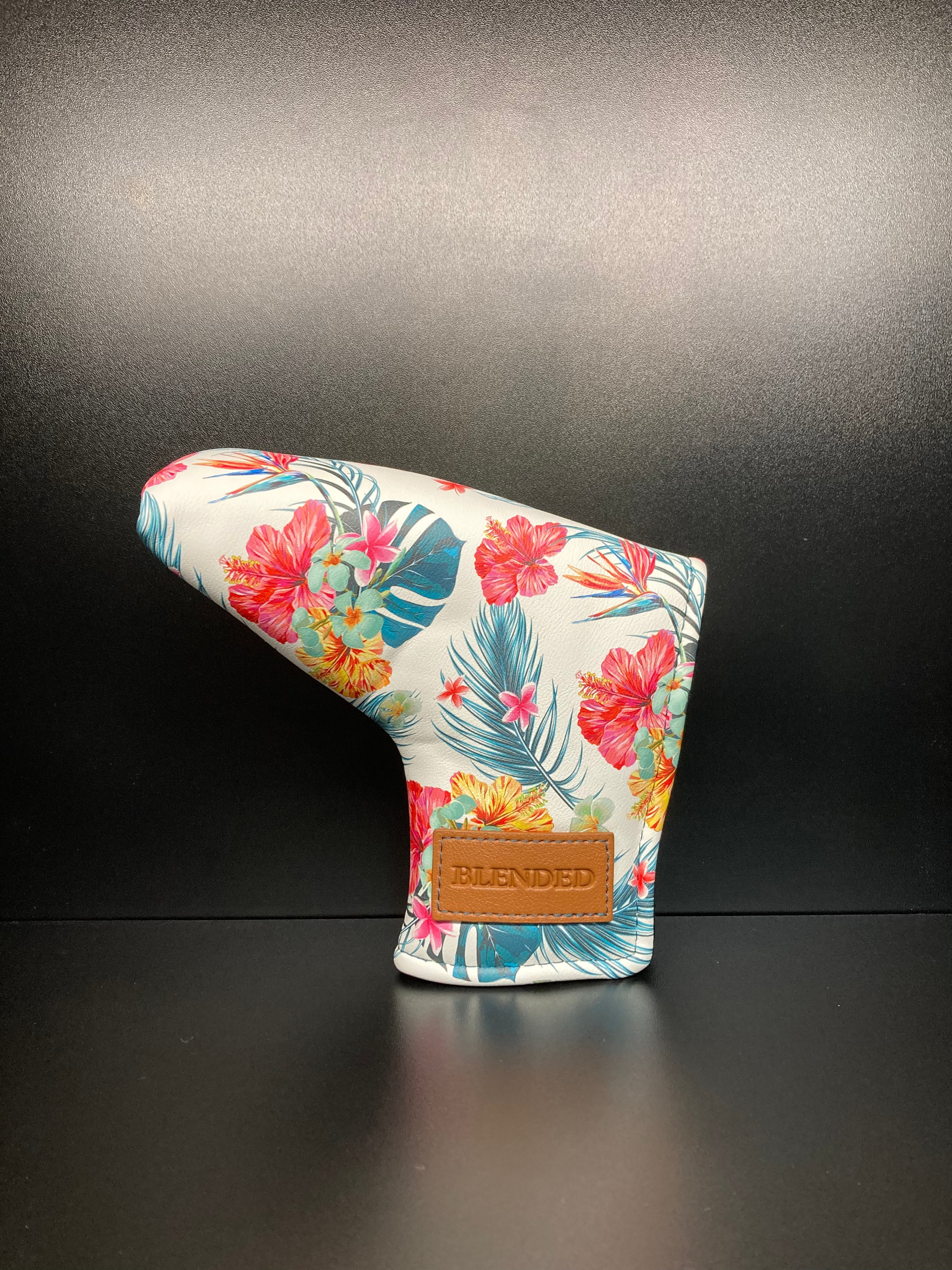 Tropical Floral Print Headcover