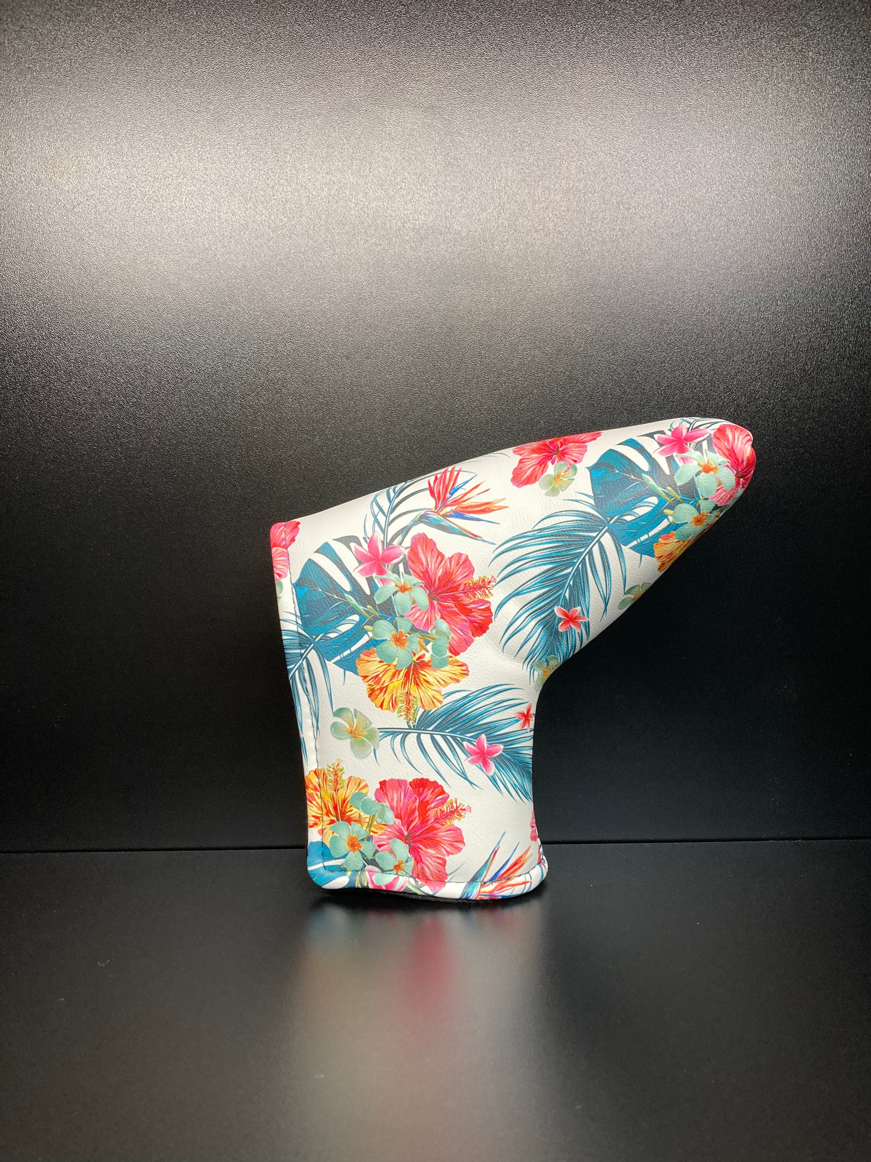 Tropical Floral Print Headcover