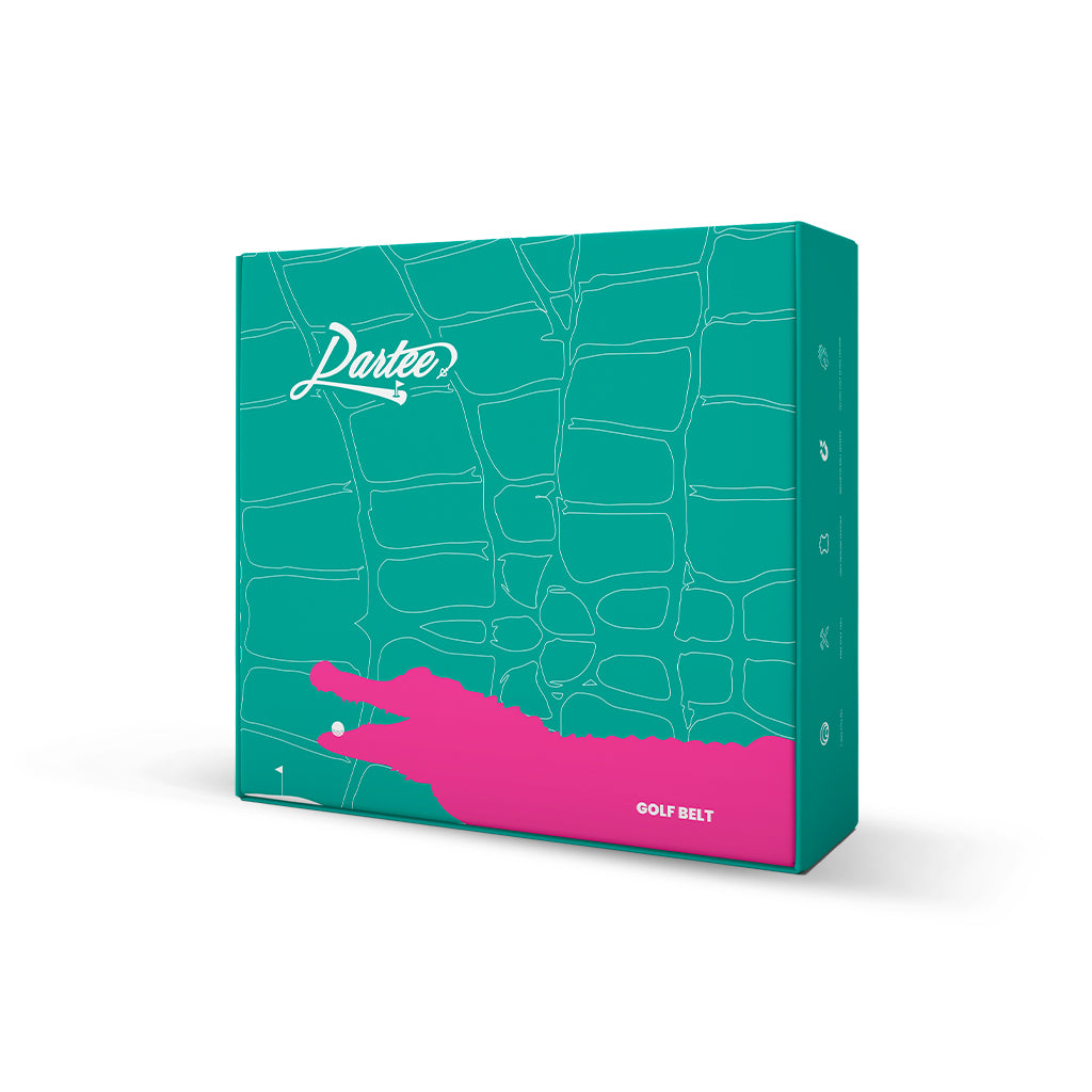 Dartee Golf Carolina Croc Belt