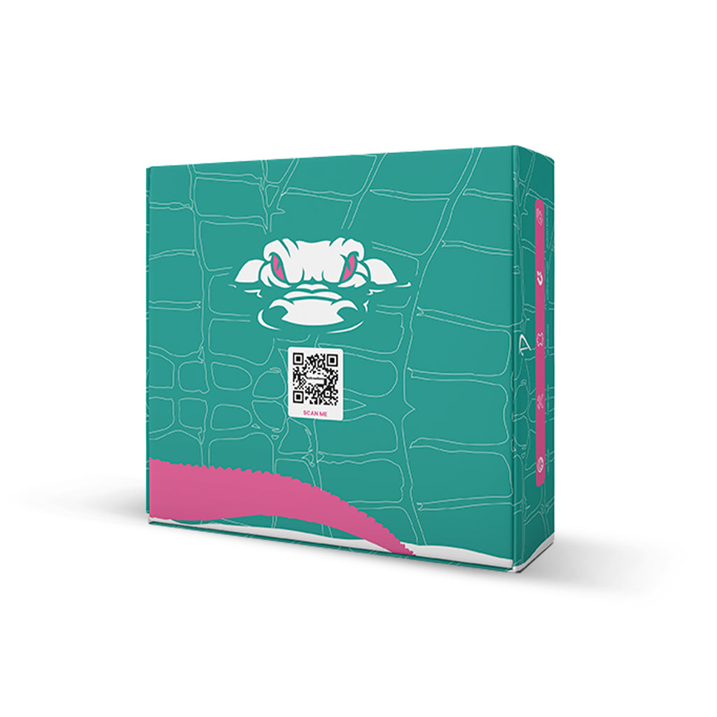 Dartee Golf Bayou Brown Gator Belt