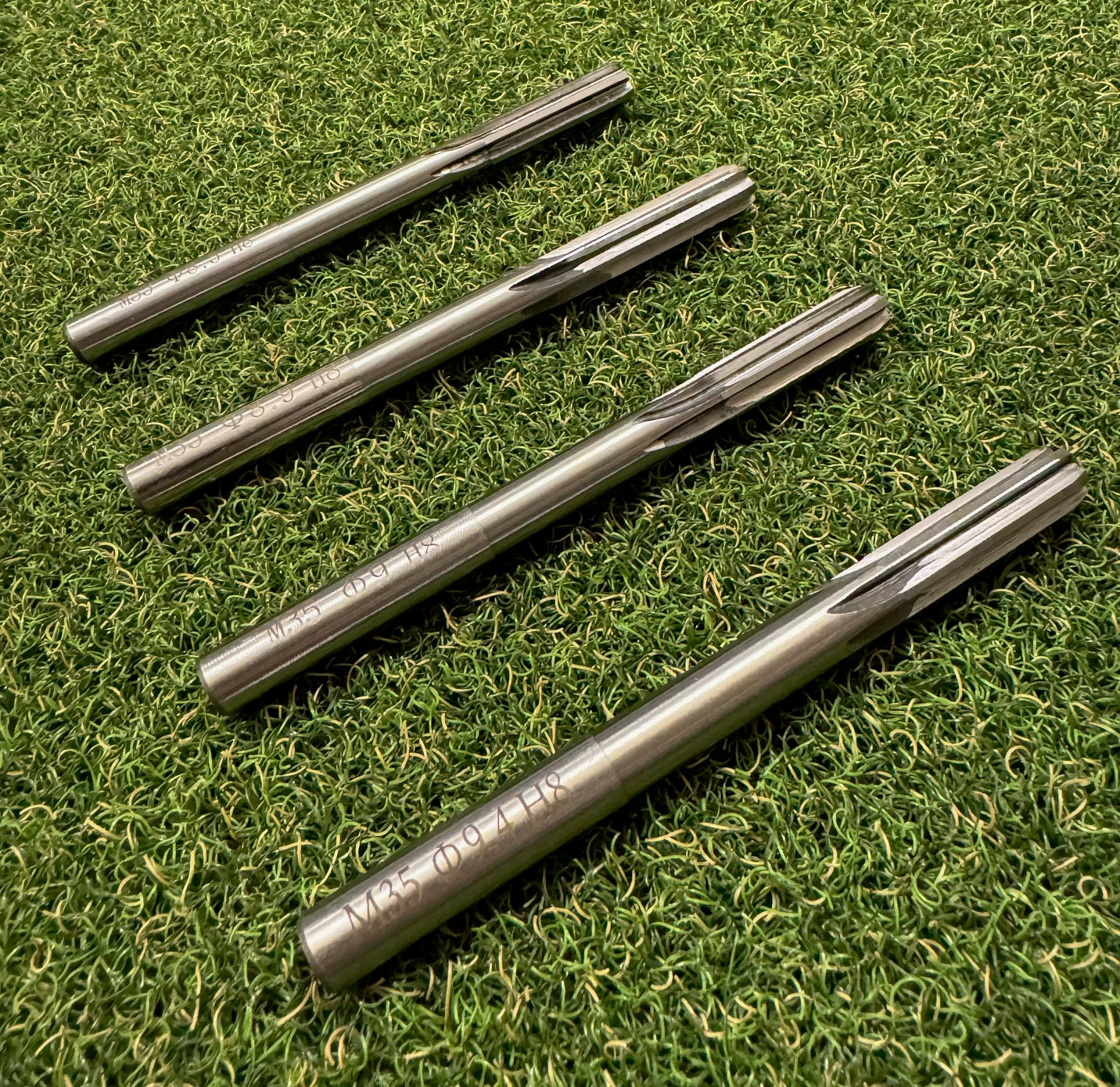 Golf Club Hosel Straight Flute Reamer High Strength Steel - Choose Size