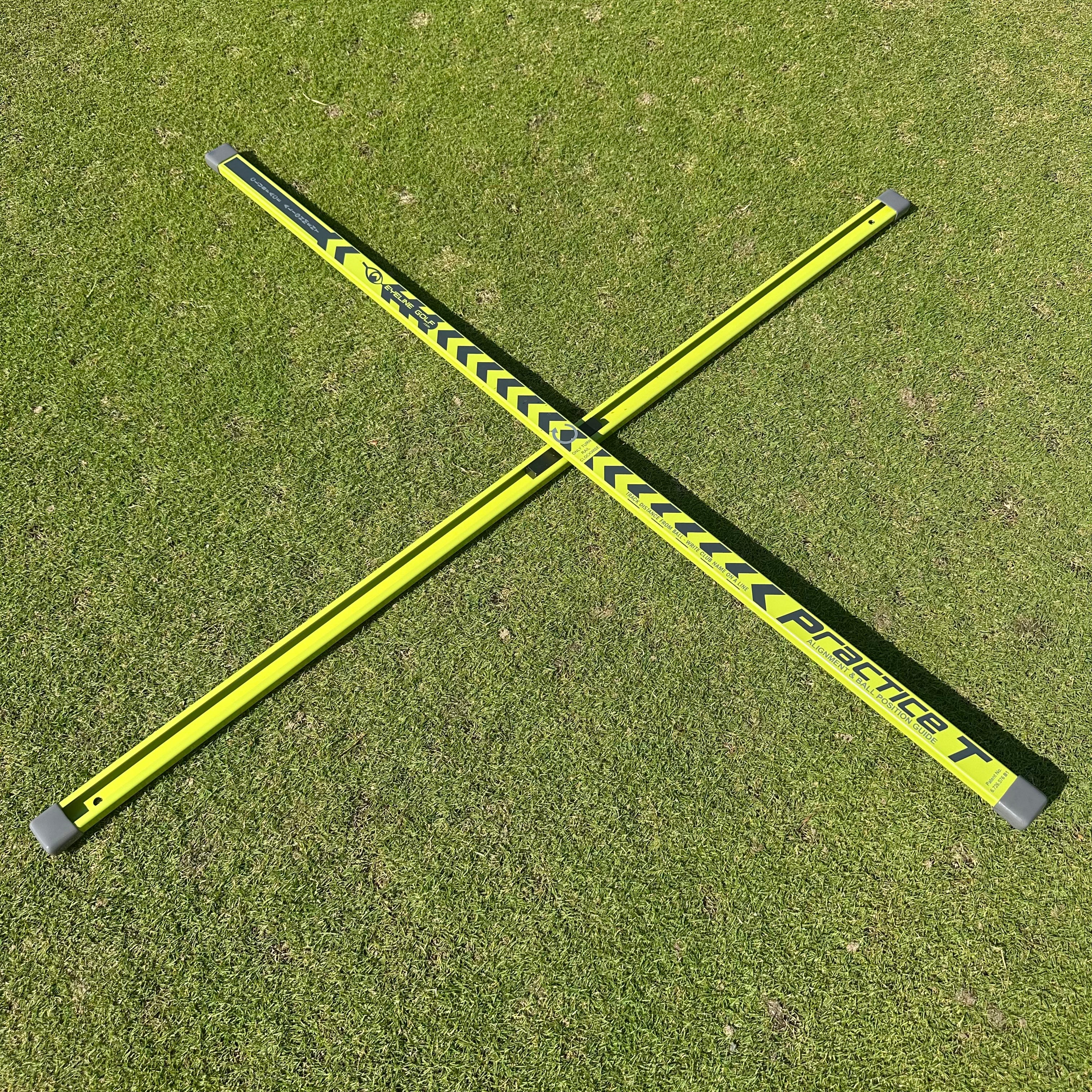 Practice-T Alignment & Ball Position Guide (Green)