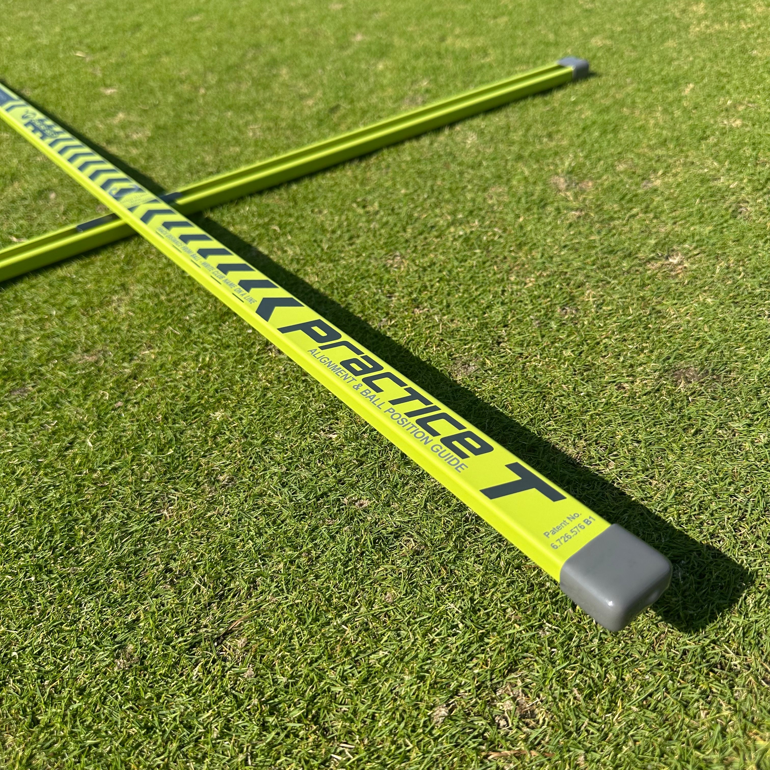 Practice-T Alignment & Ball Position Guide (Green)