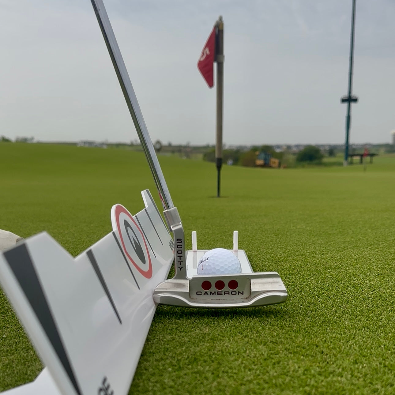 Edge Putting Rail & Quick Look Mirror Combo