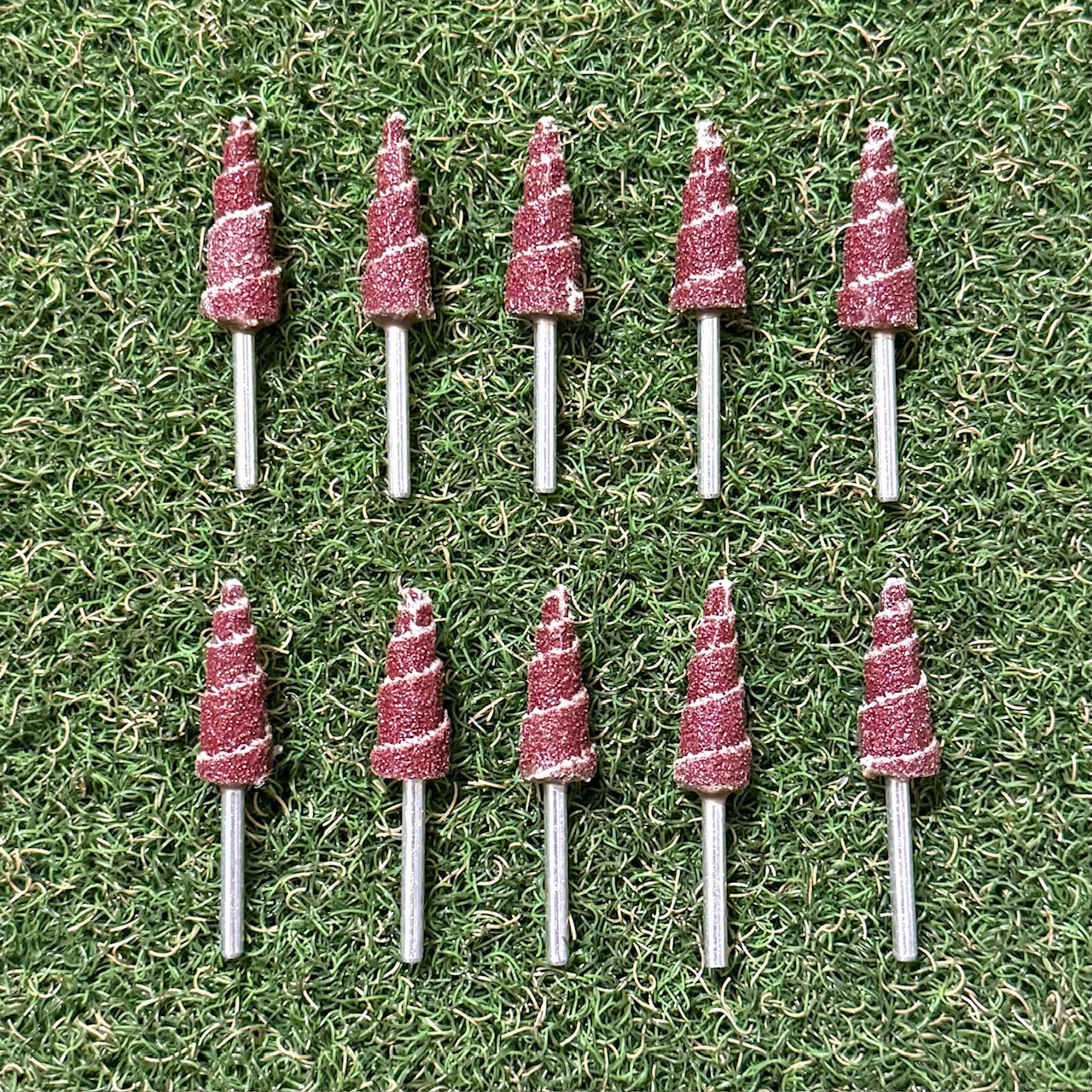 Golf Club Hosel Cleaning & Abrading Sanding Cones (Pack of 10) The