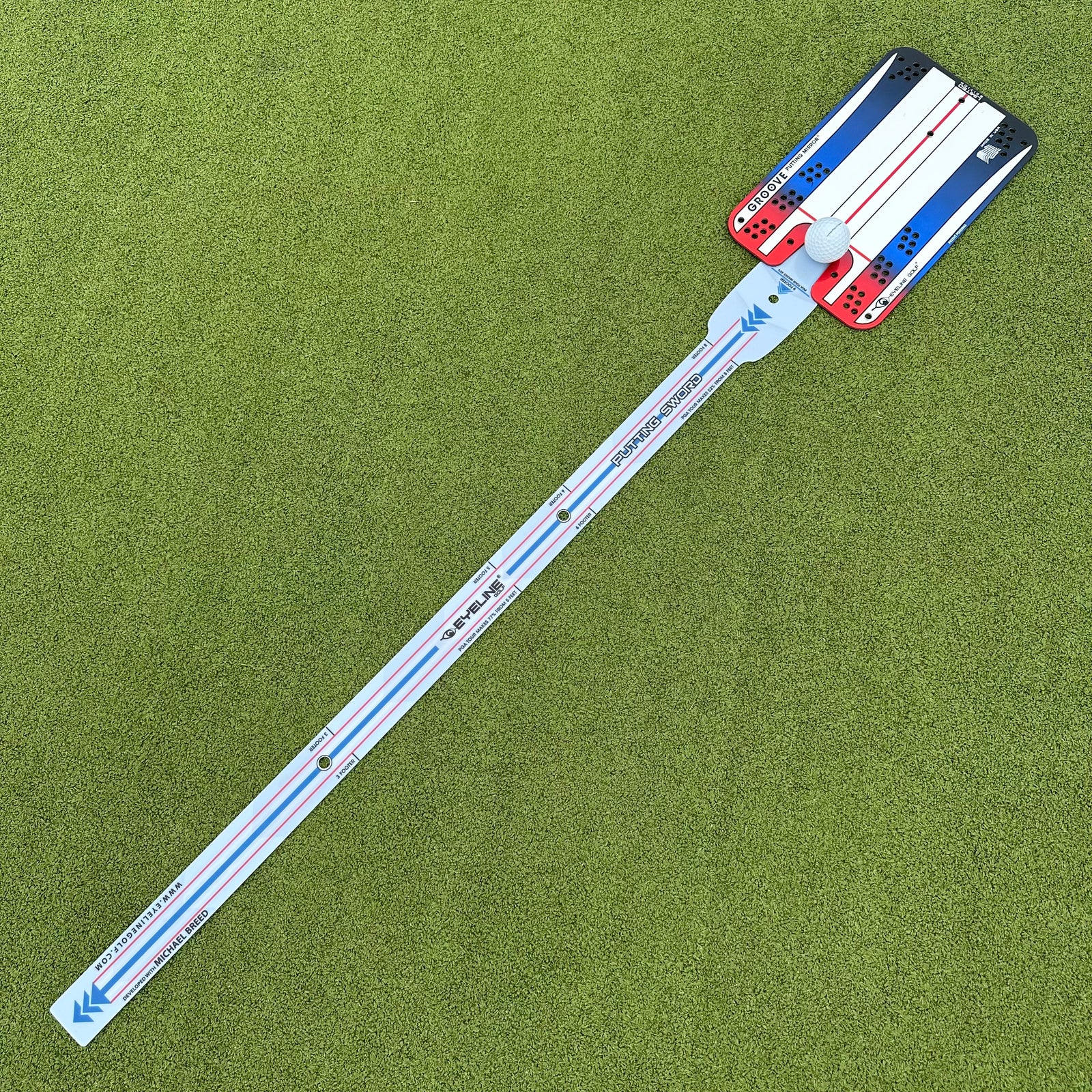 Groove Putting Mirror + Putting Sword Pair