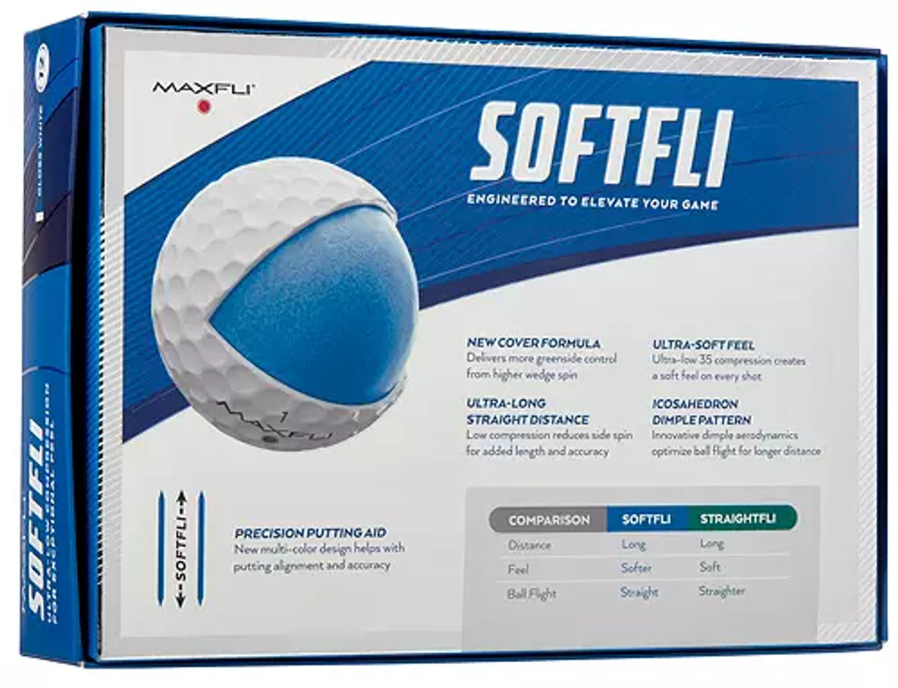 Maxfli 2023 Softfli Golf Balls