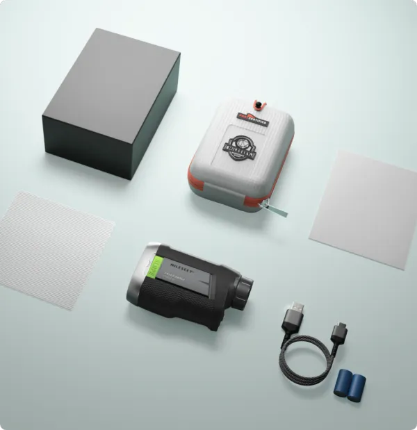 Mileseey PF260 Tour Golf Rangefinder with Slope Switch