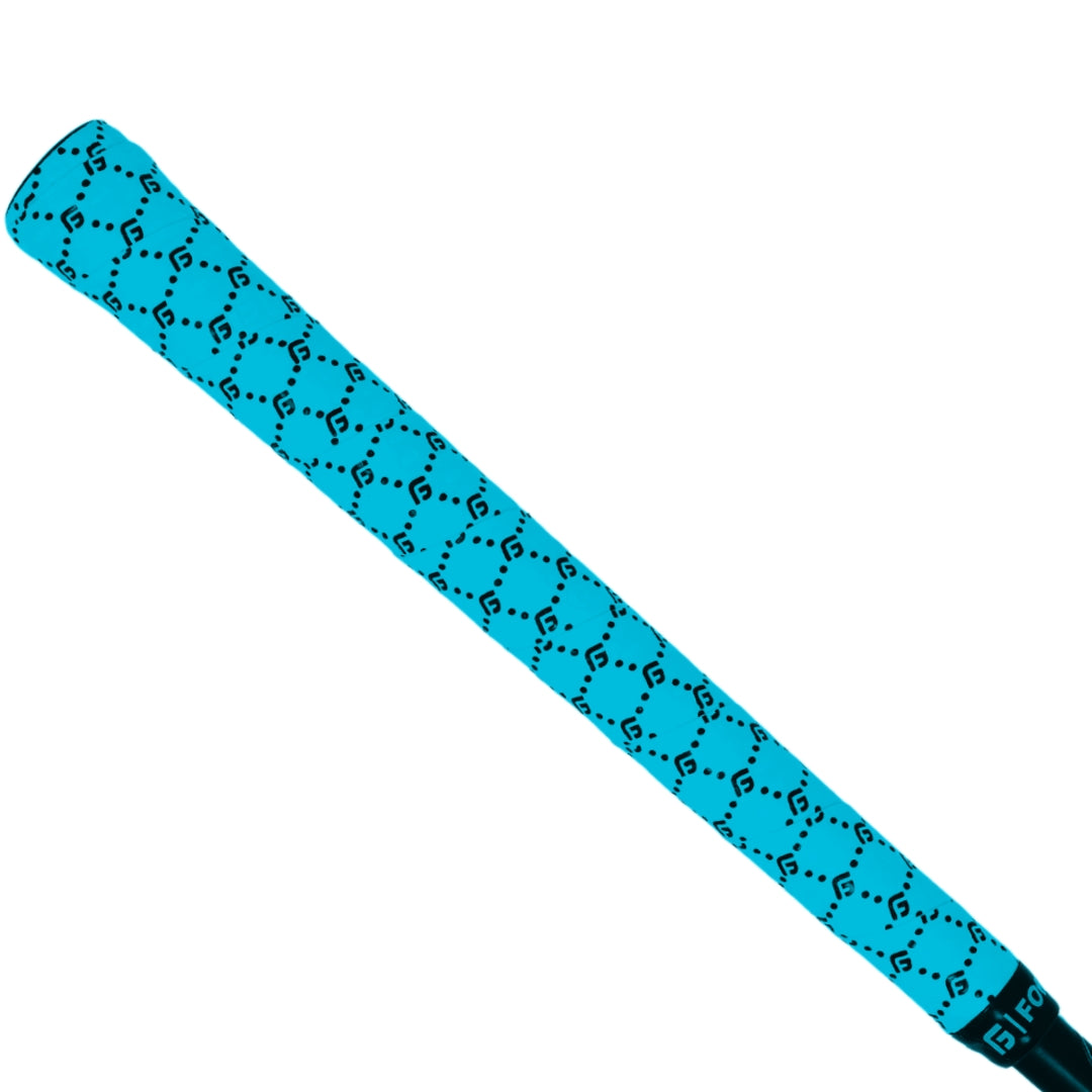 Fore Grips Powder Blue FG Print Golf Grip Wrap